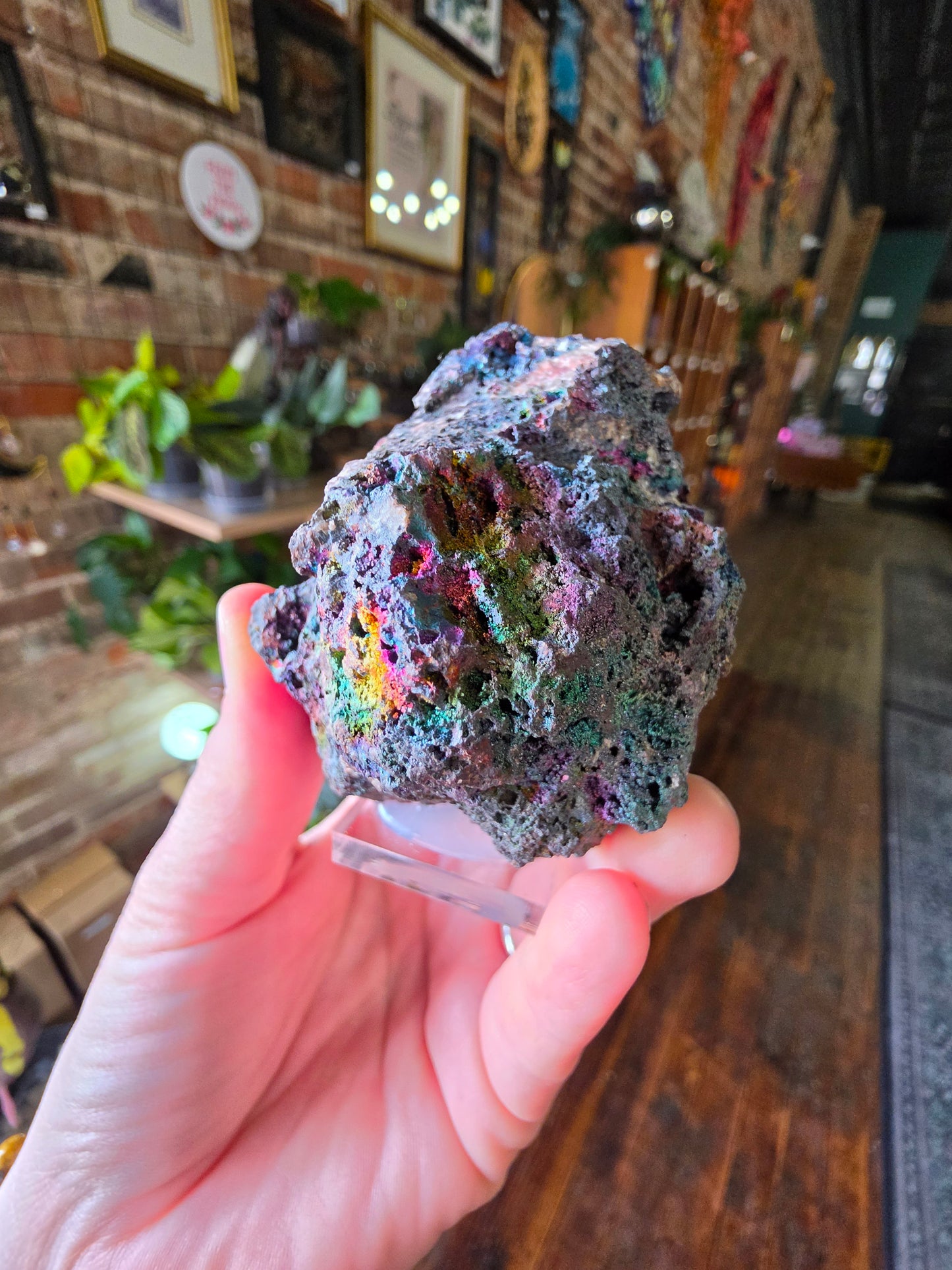 Iridescent Limonite
