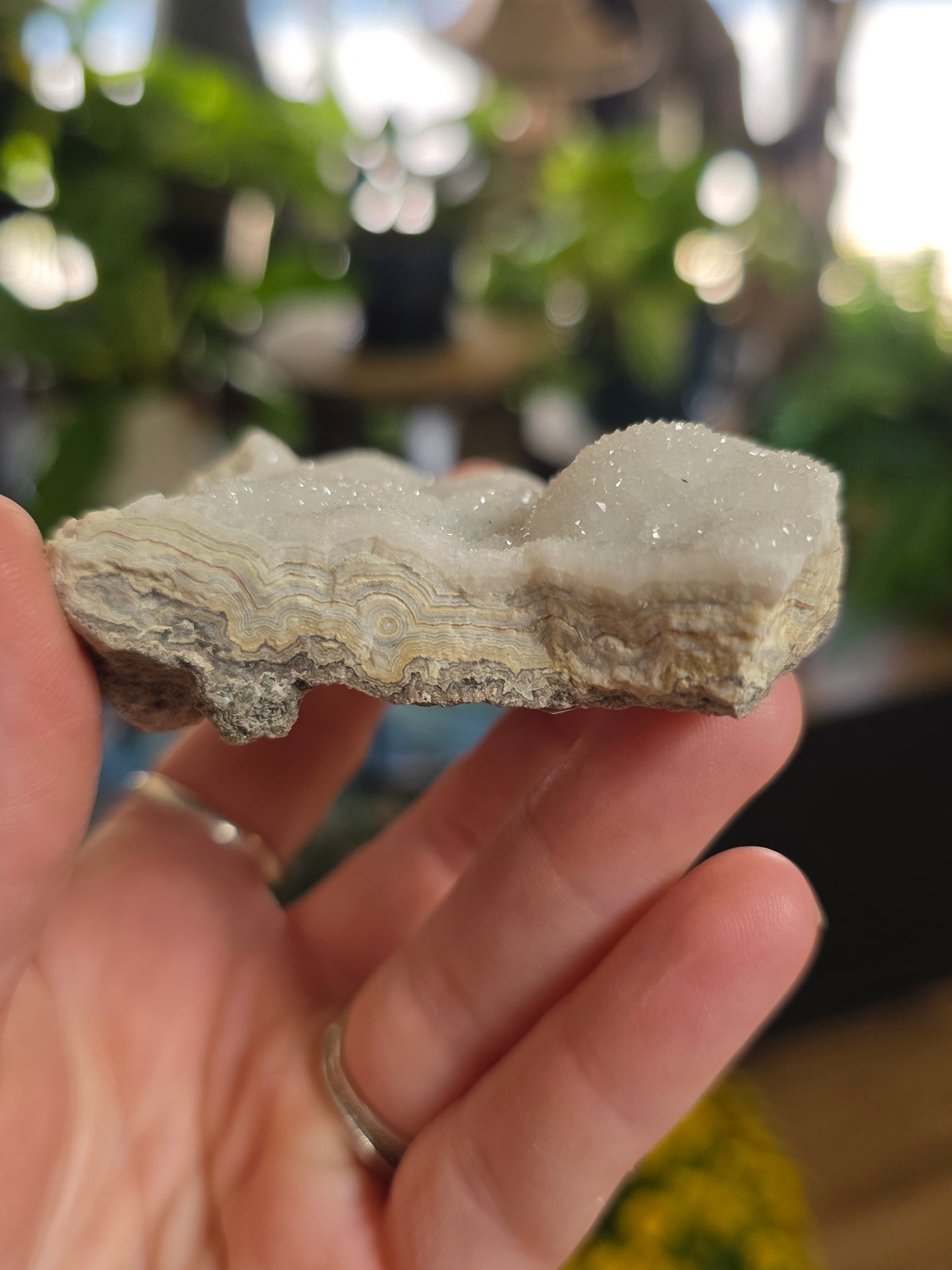 Druzy Lace Agate