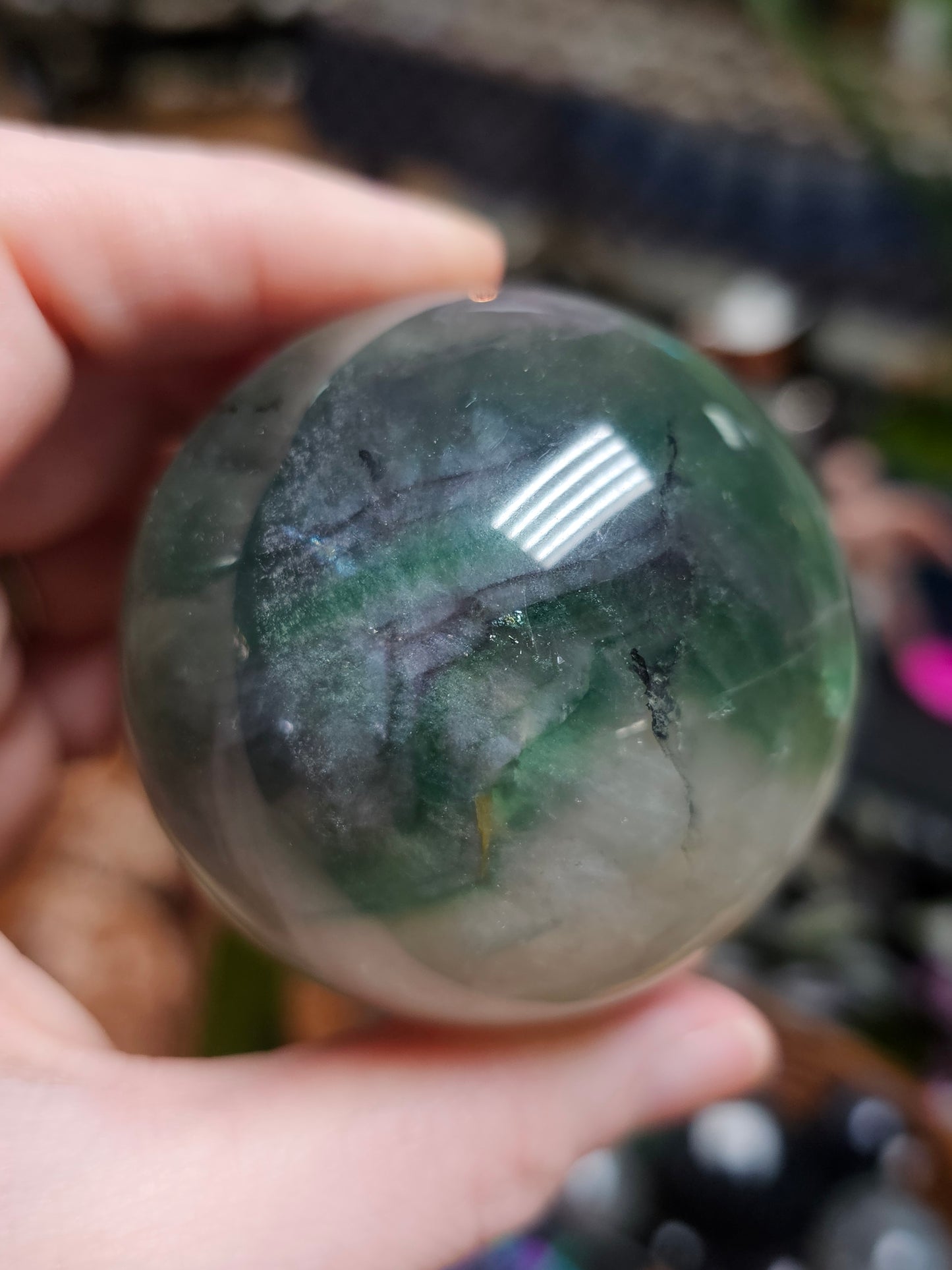 Fluorite Sphere