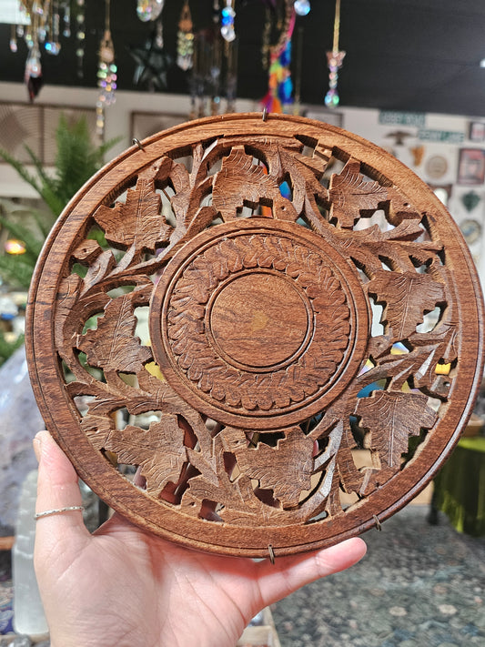 Wooden wall plate