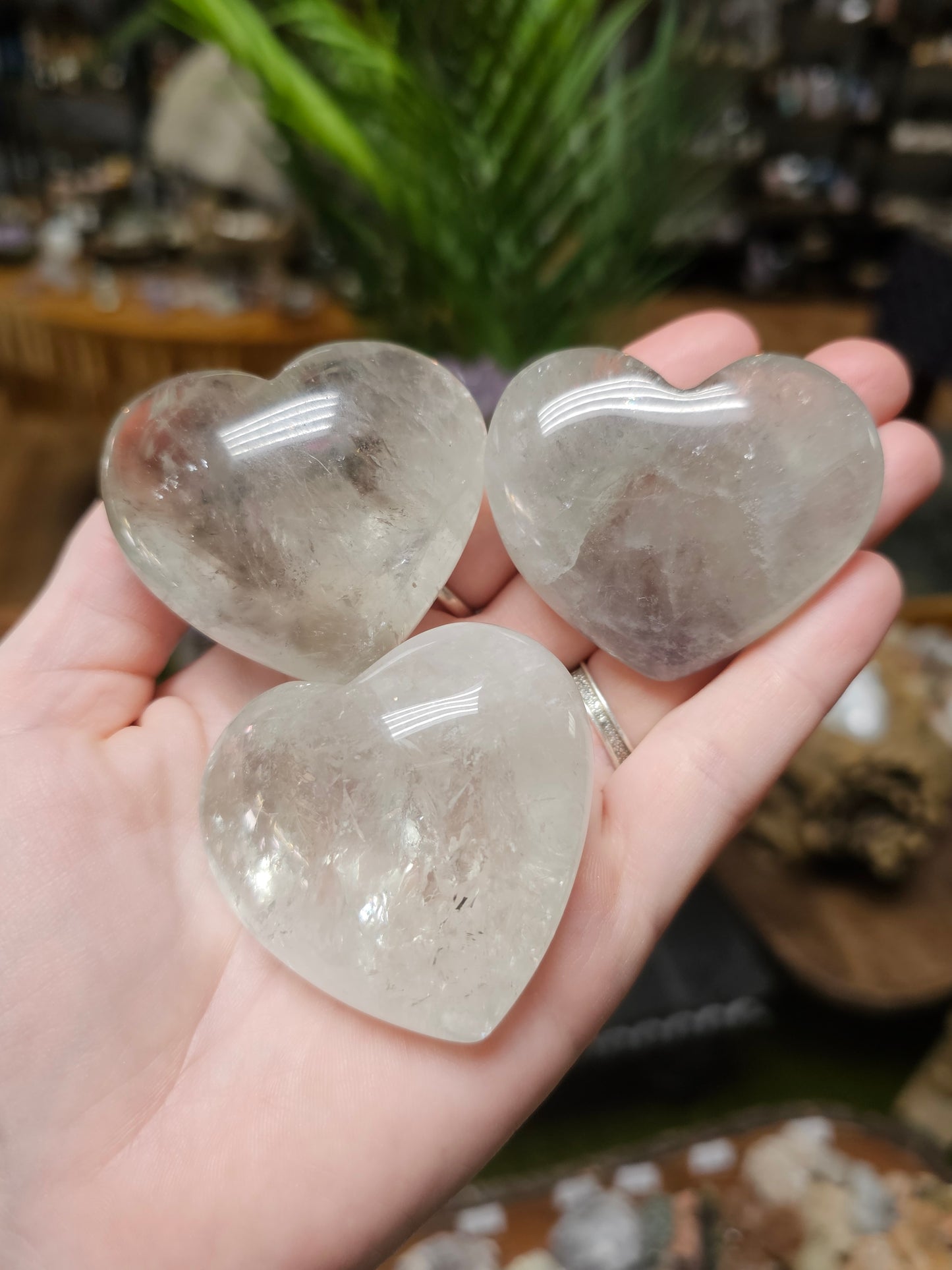 Praisiolite Heart