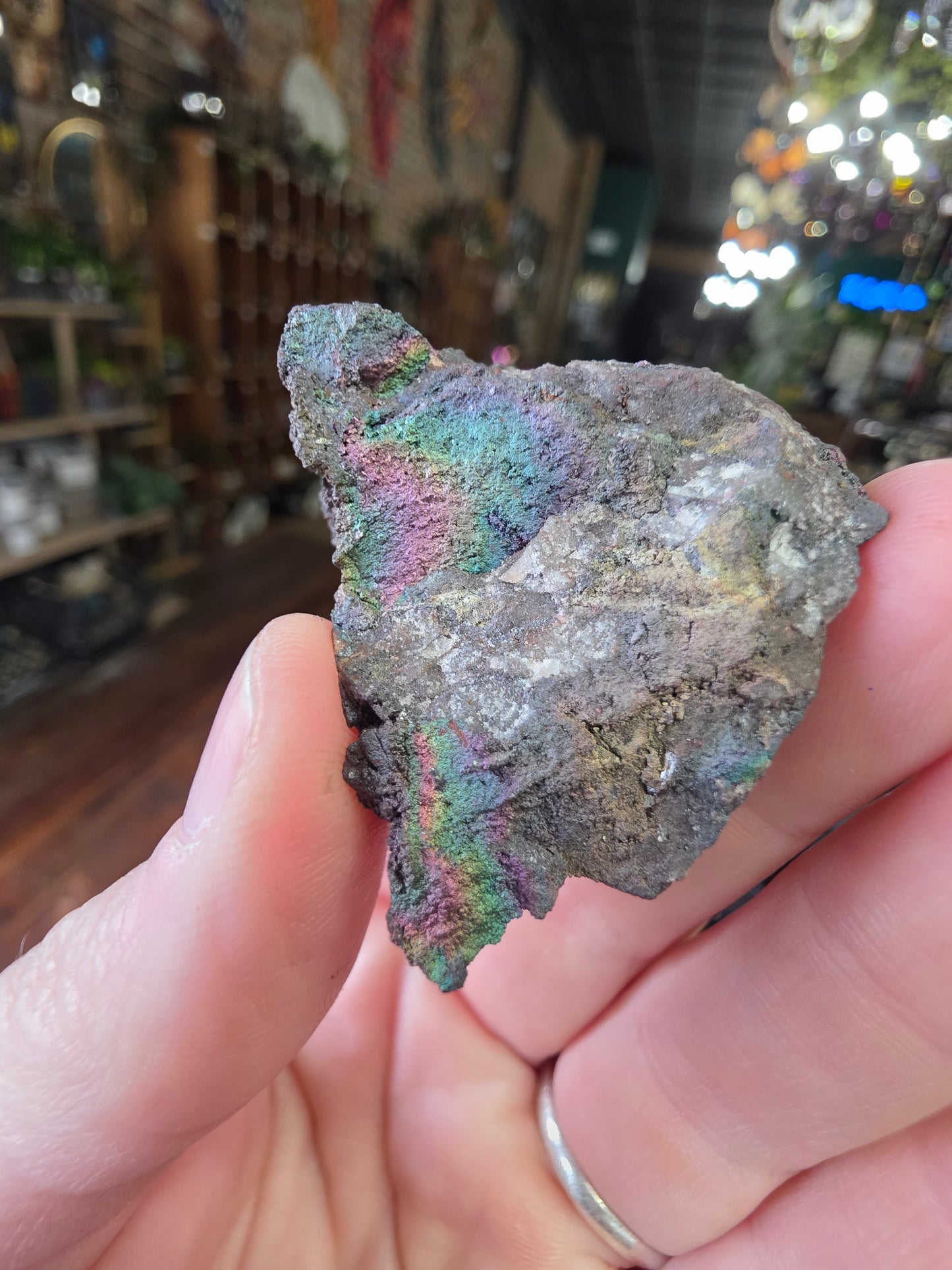 Iridescent Limonite