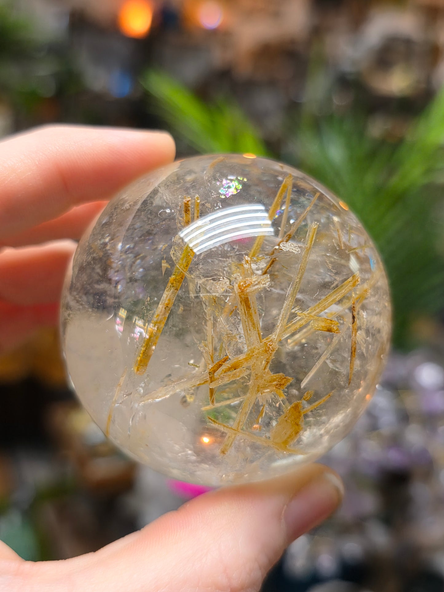 Included Quartz Sphere