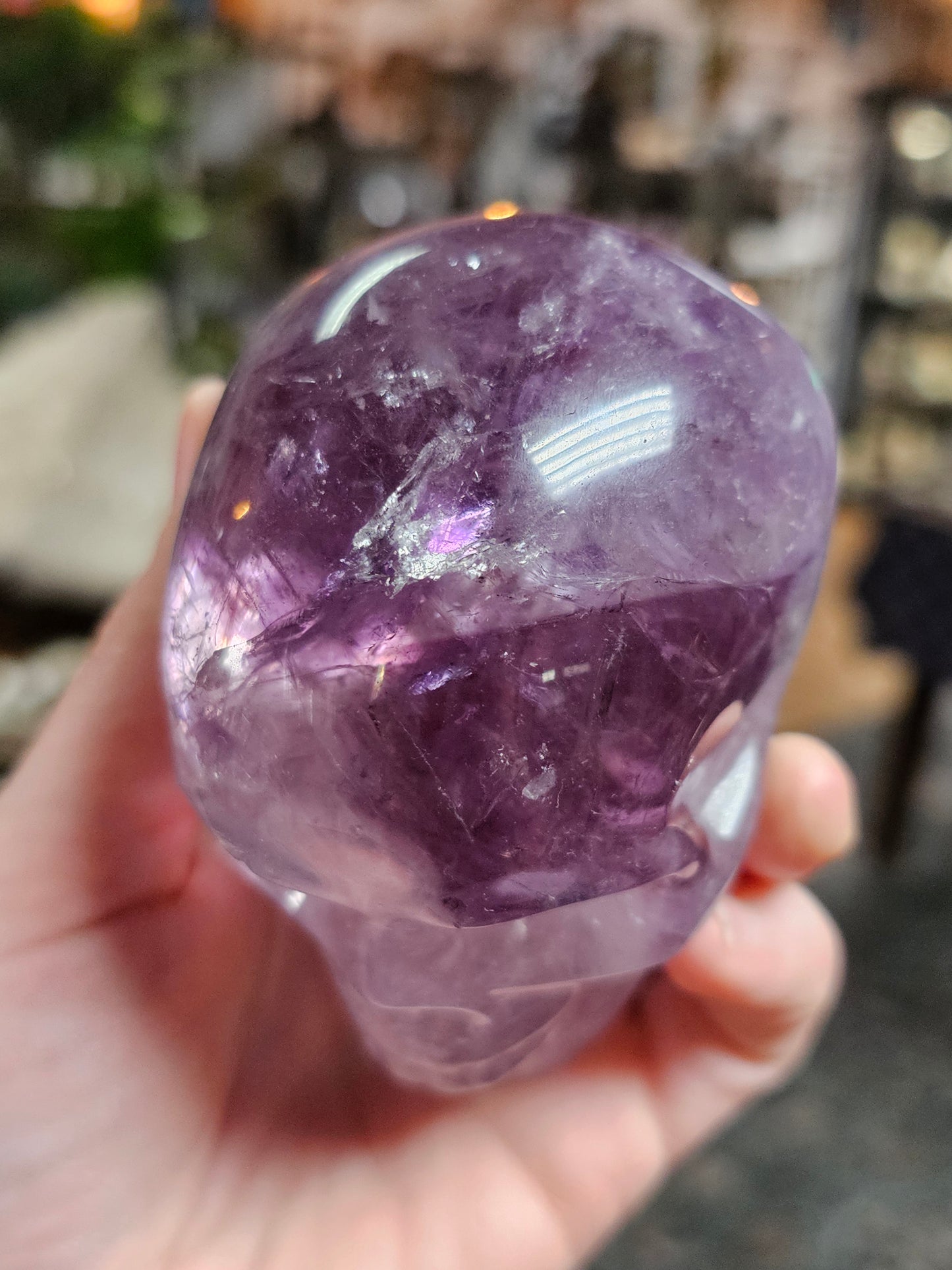 Phantom Amethyst Skull
