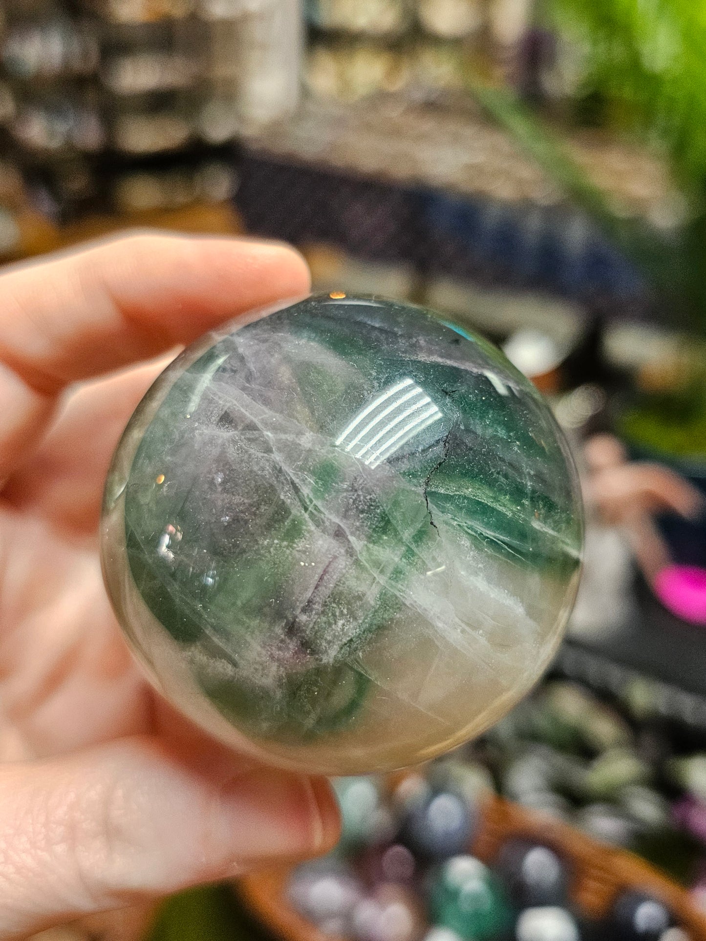 Fluorite Sphere