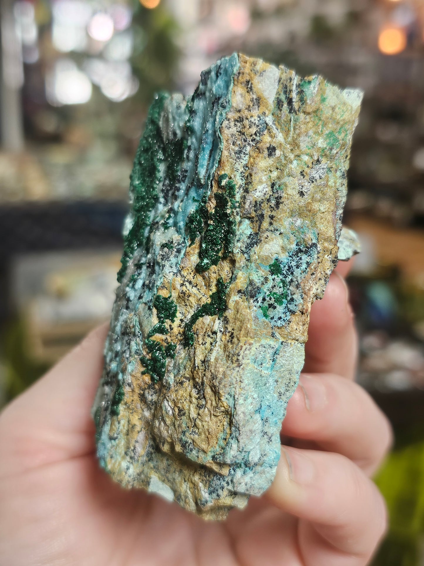 Chrysocolla & Malachite