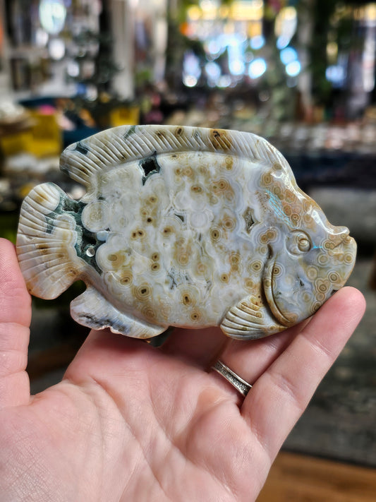 8th Vein Ocean Jasper Fish
