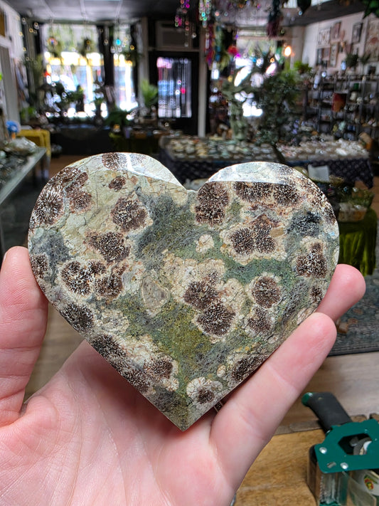Sakura Jasper Heart