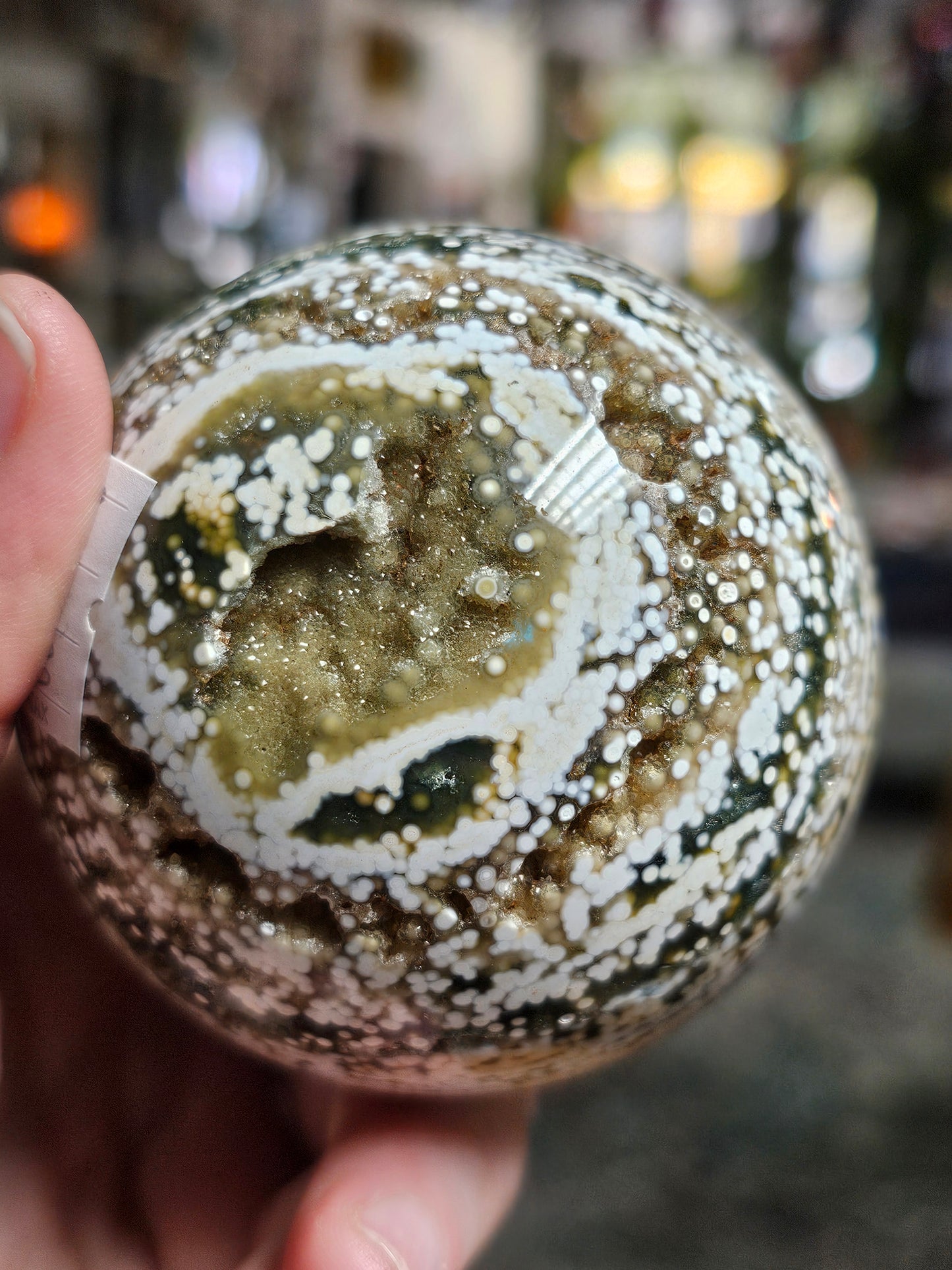 Ocean Jasper Sphere