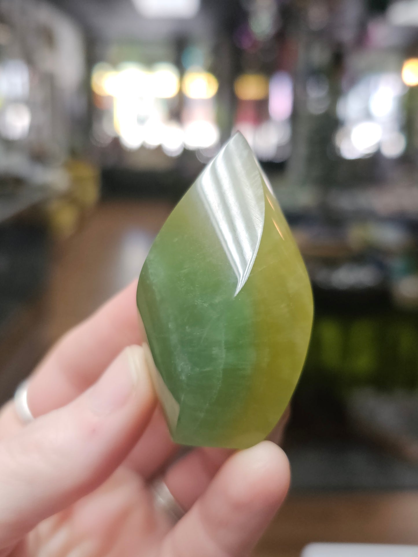 Mini Mango Fluorite Flames