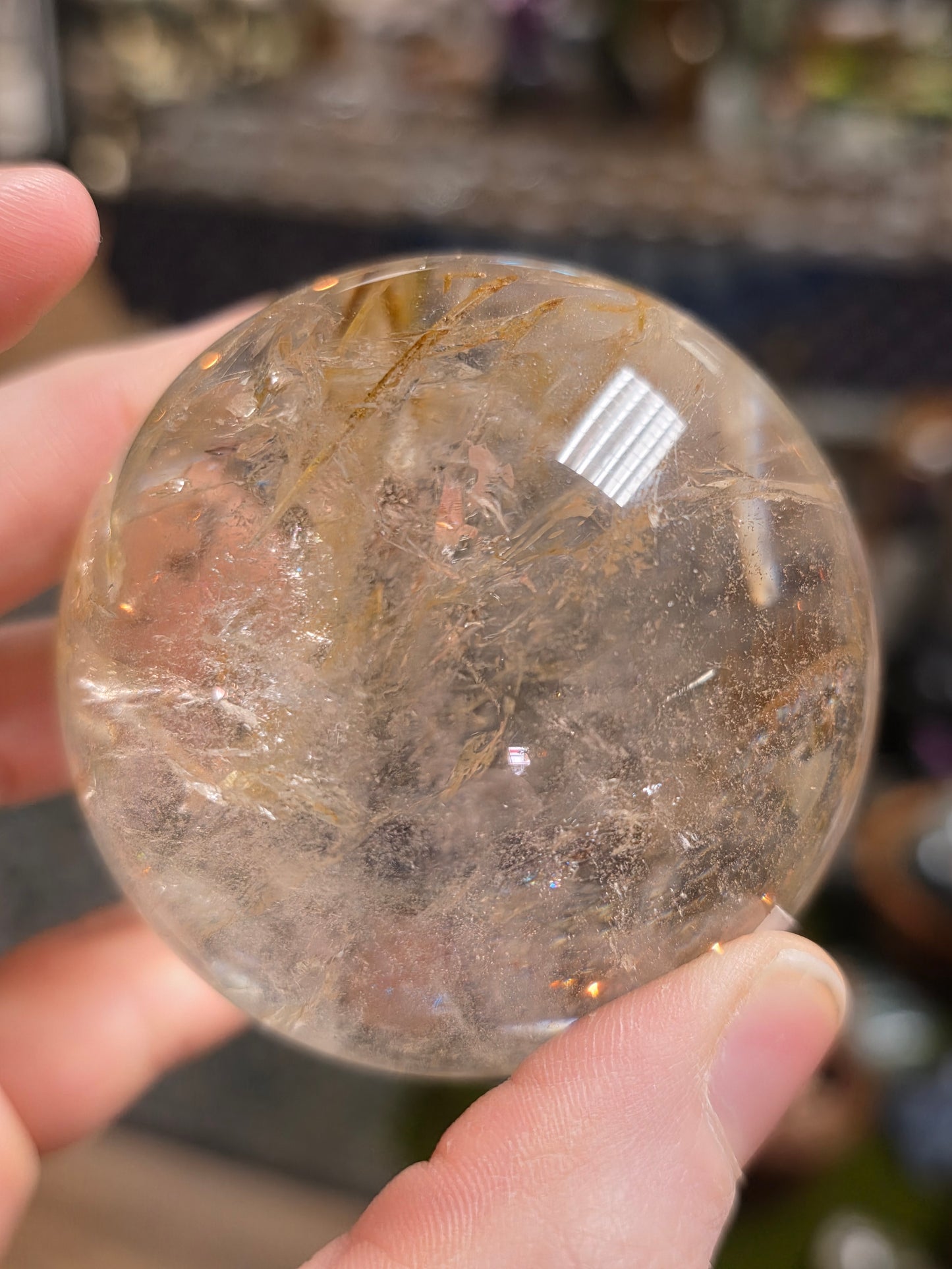 Included Quartz Sphere