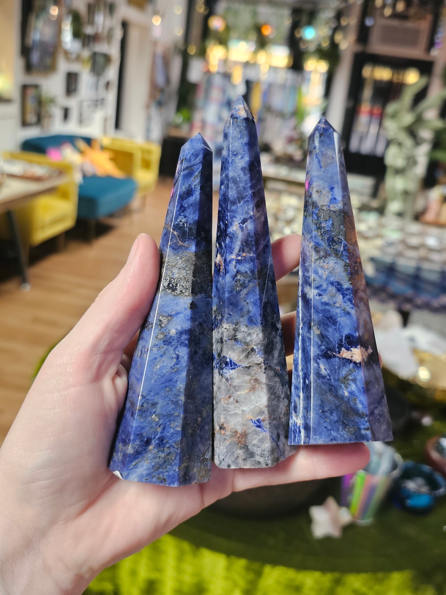 Sodalite Obelisk
