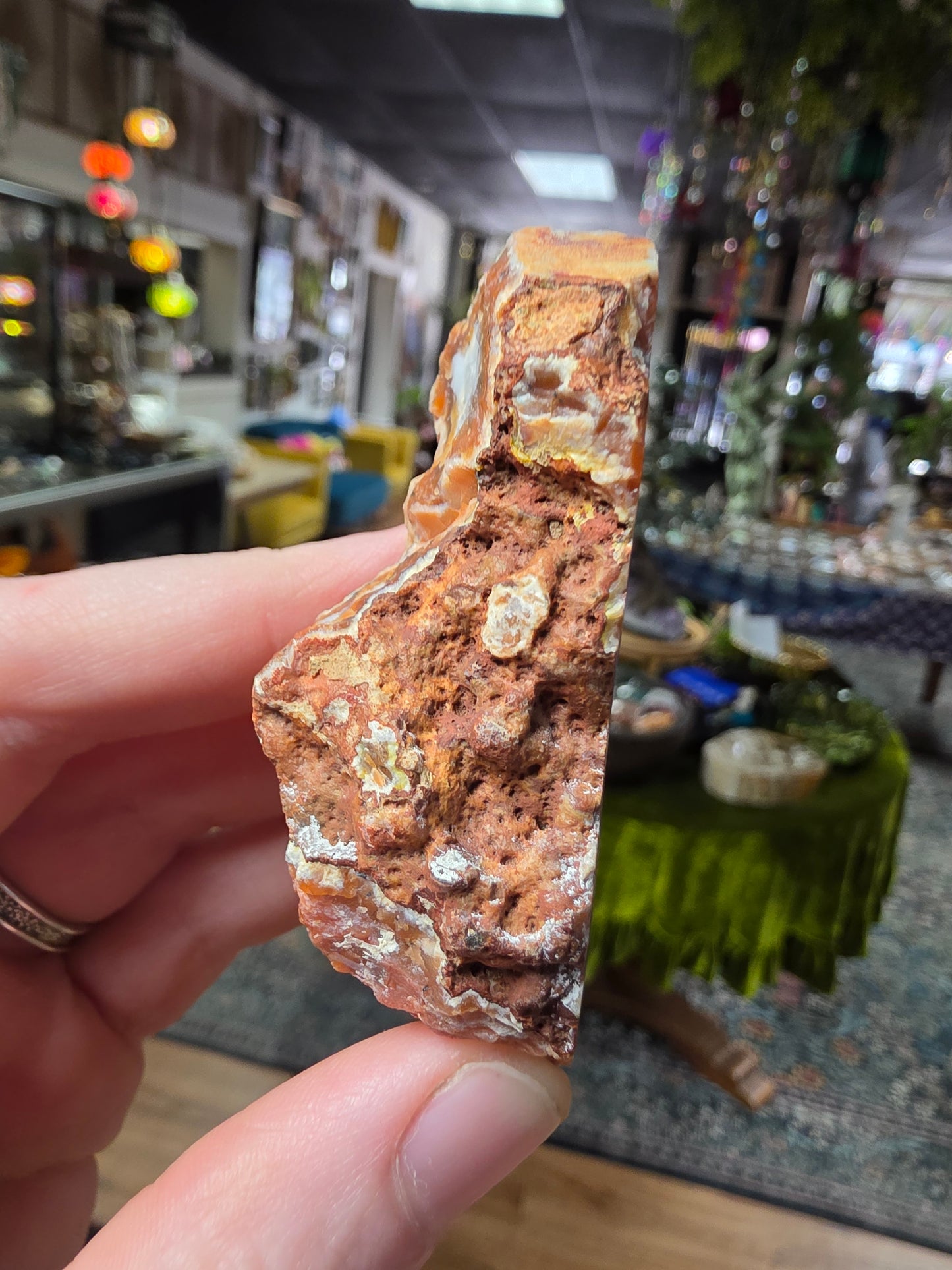 Rutilated Berber Agate