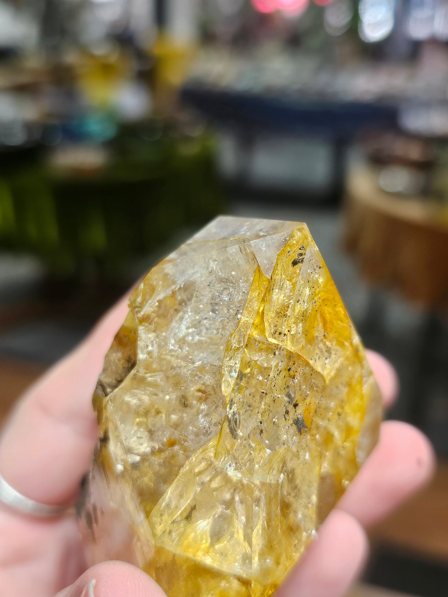 Golden Healer Herkimer Diamond
