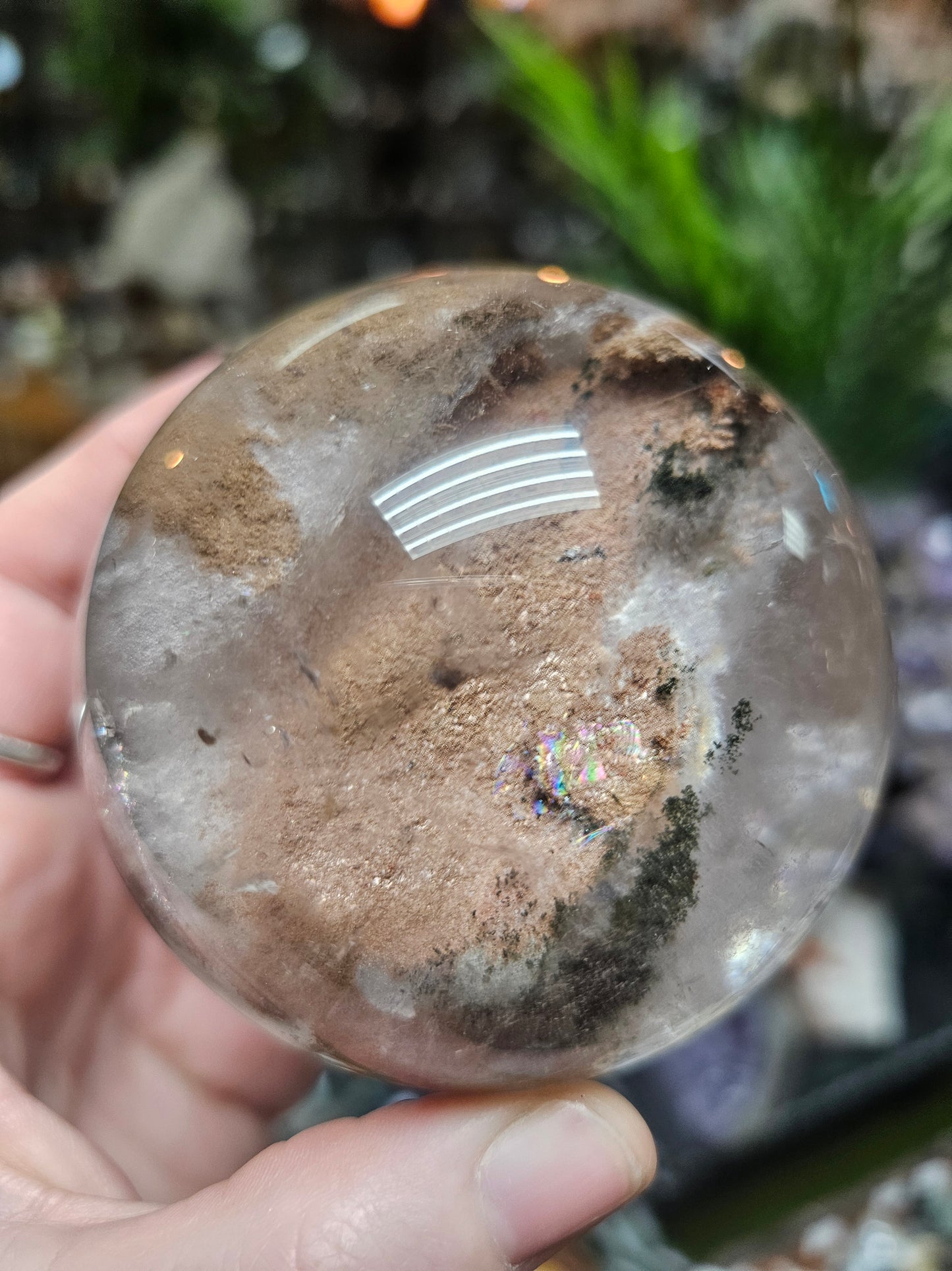 * Raffle Item* Garden Quartz Sphere