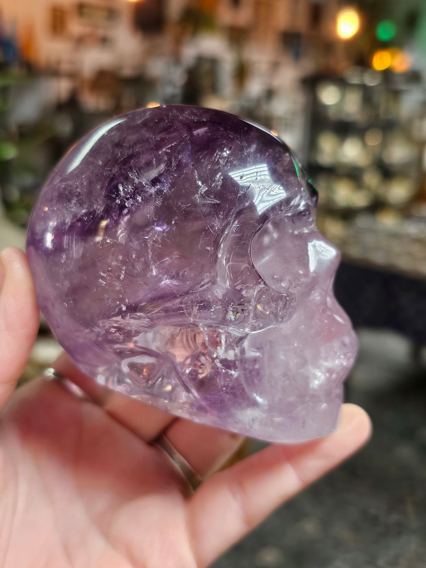 Phantom Amethyst Skull
