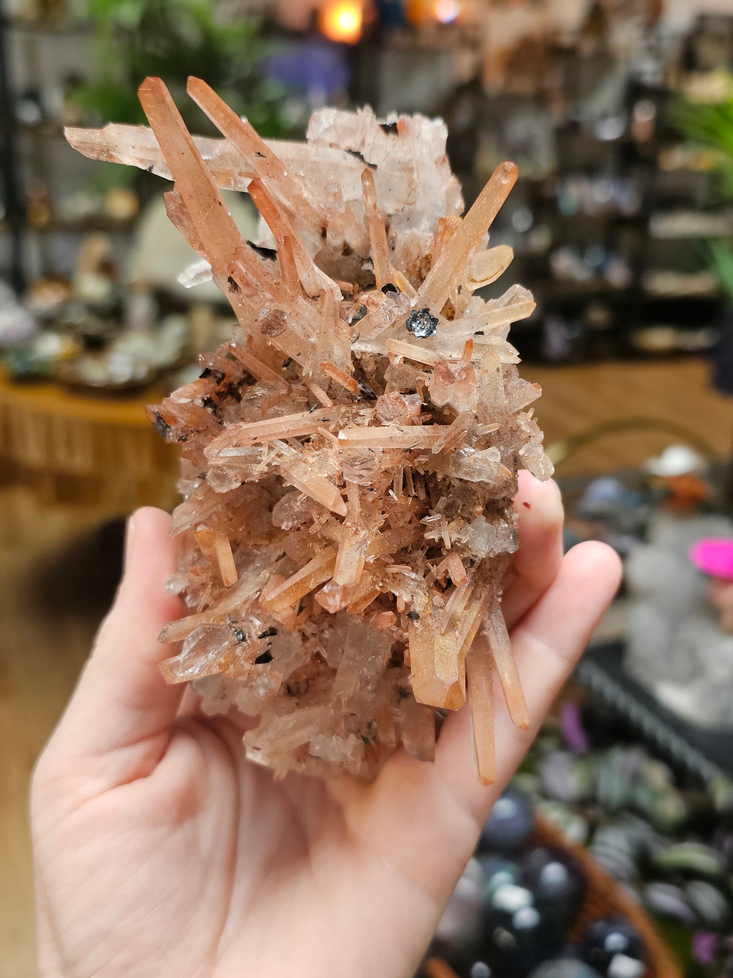 Specular Hematite on Quartz