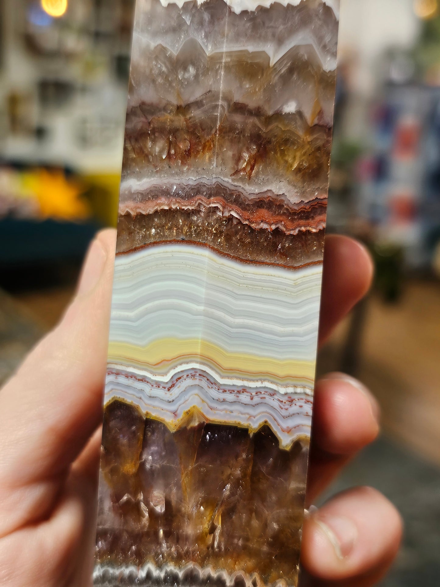 Amethyst Agate Tower