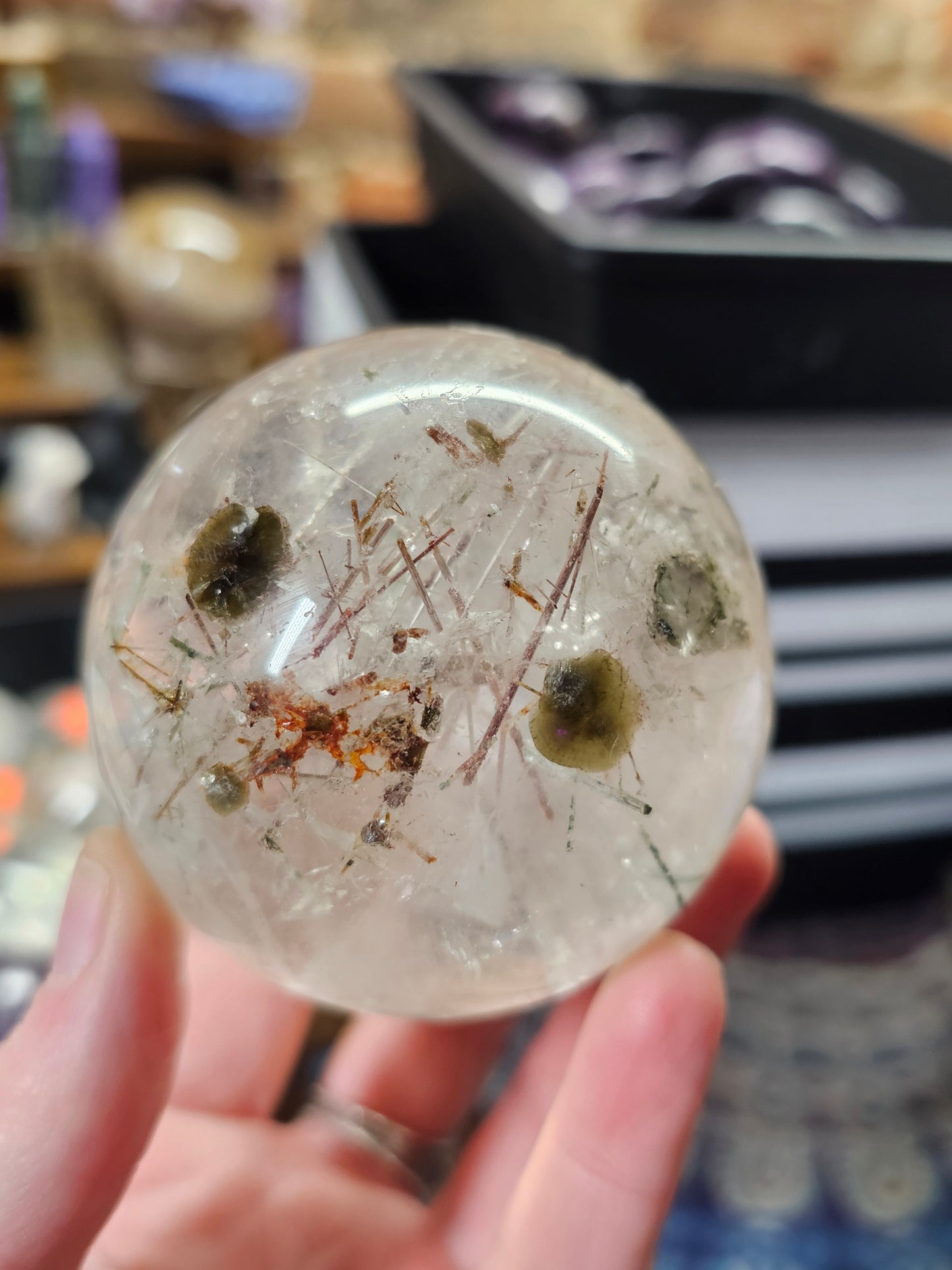 Included Quartz Sphere