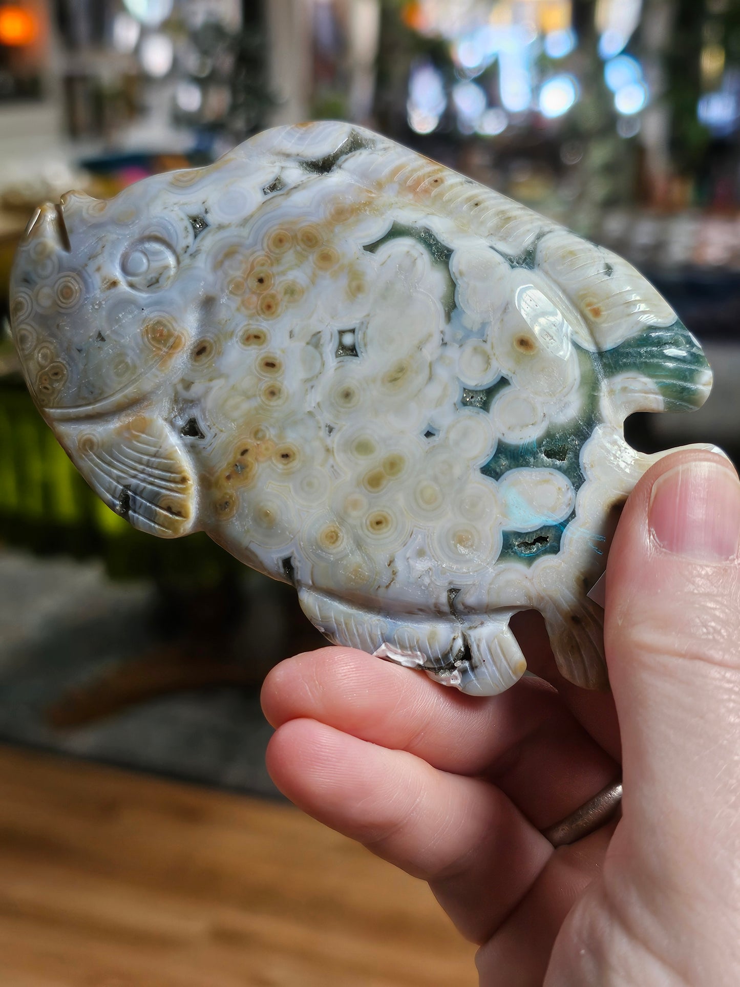 8th Vein Ocean Jasper Fish