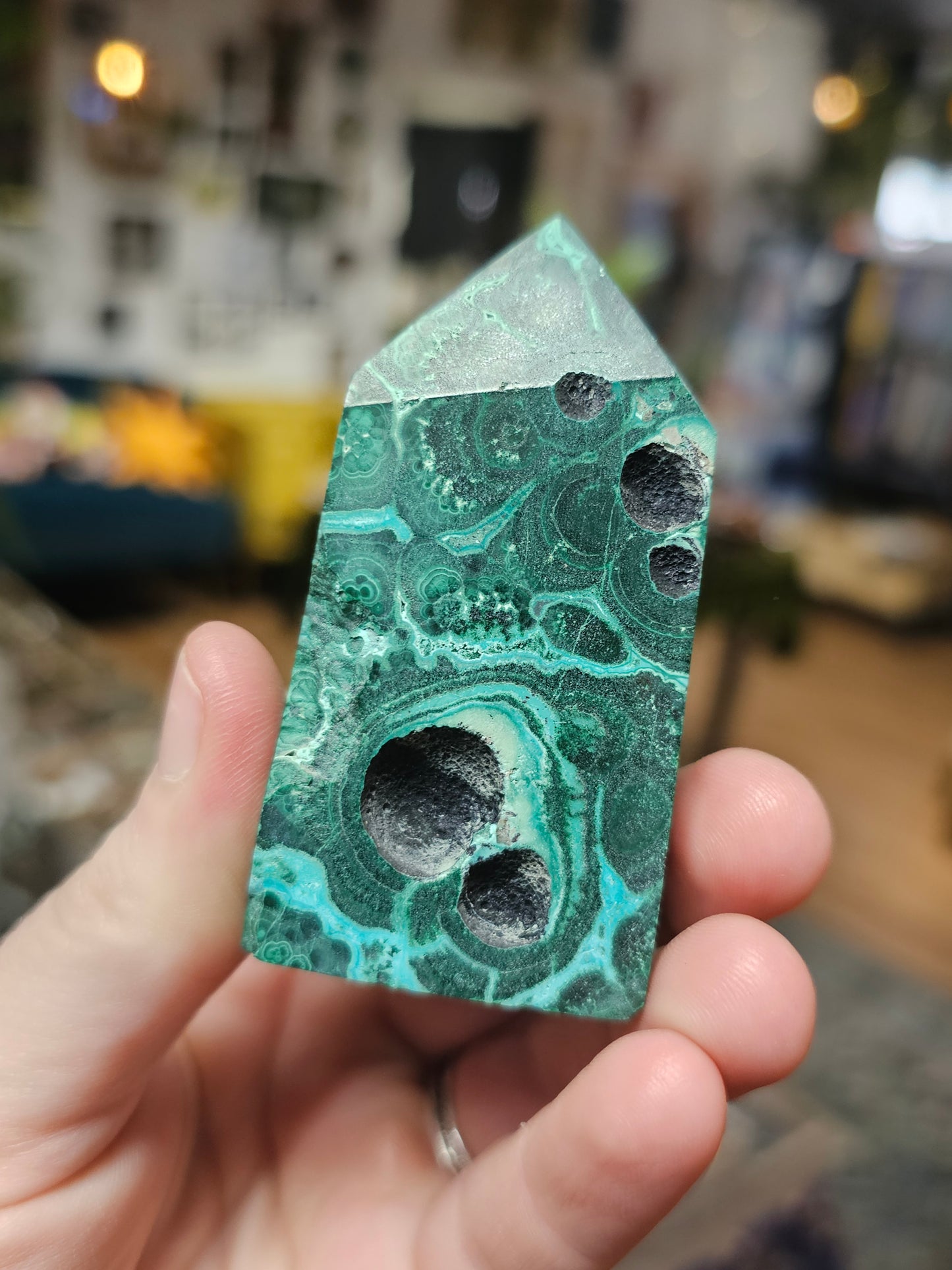 Malachite tower
