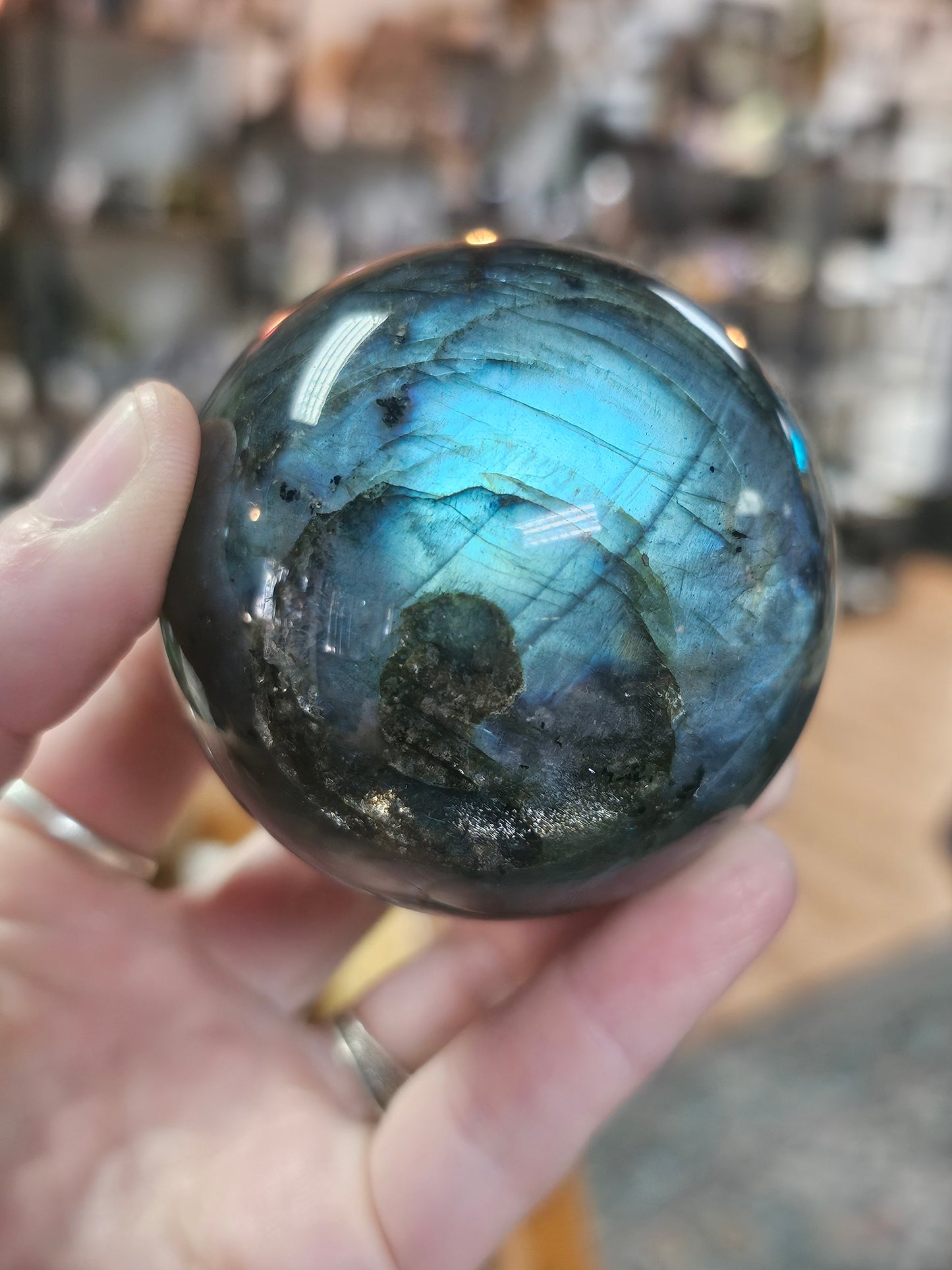 Labradorite Sphere