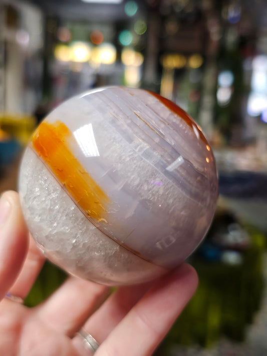 Agate Sphere