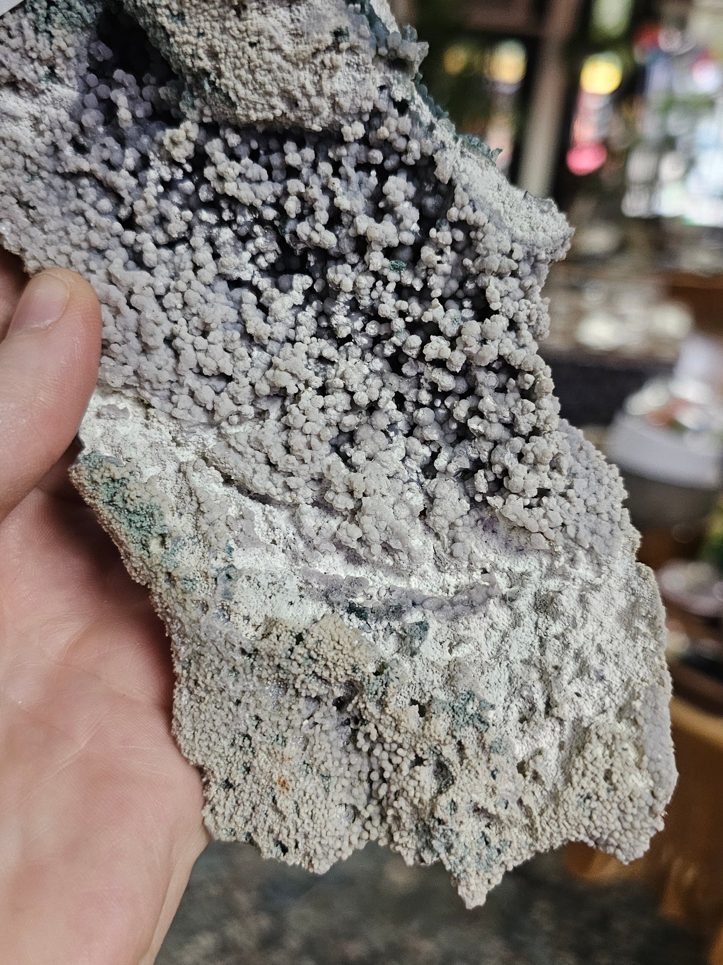 Pyrite on Grape Agate