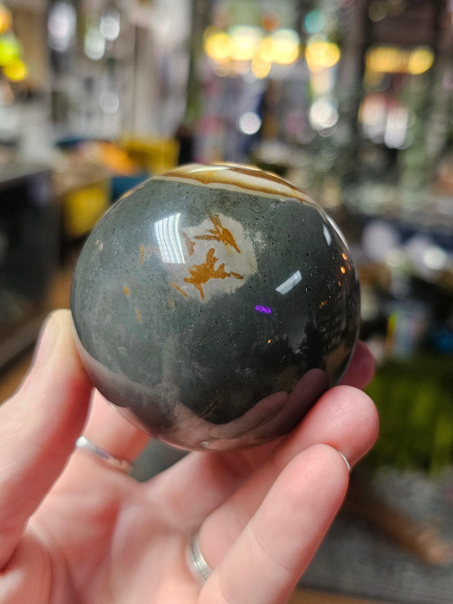 Polychrome Jasper Sphere