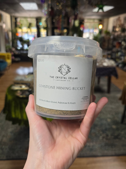 Small Gemstone Mining Bucket