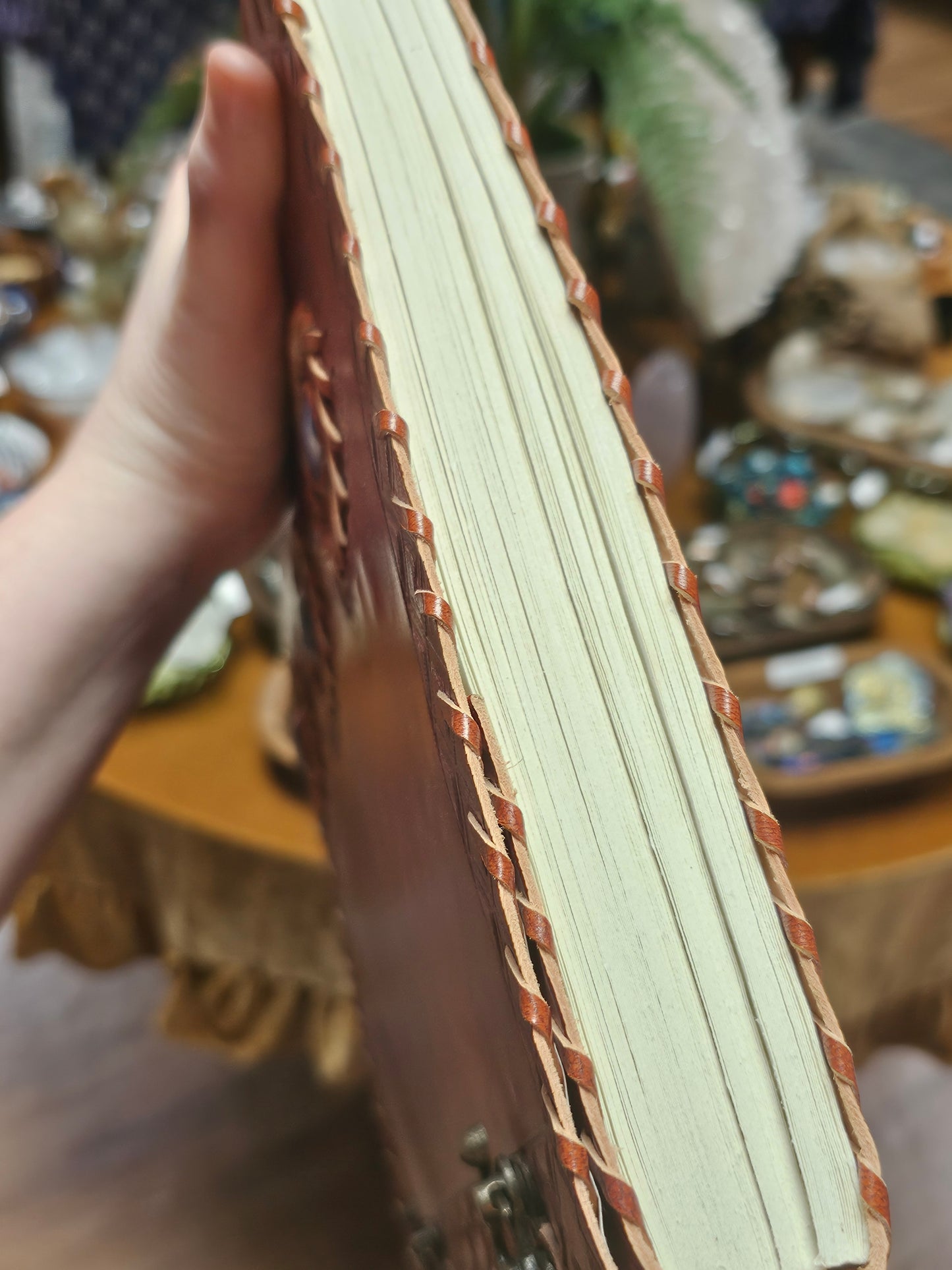 XL Lapis Lazuli Leather Journal