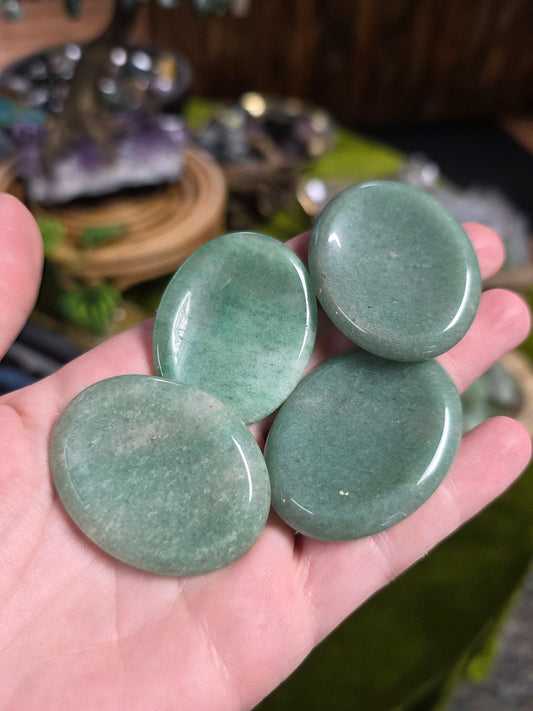 Green Adventurine Worry Stone