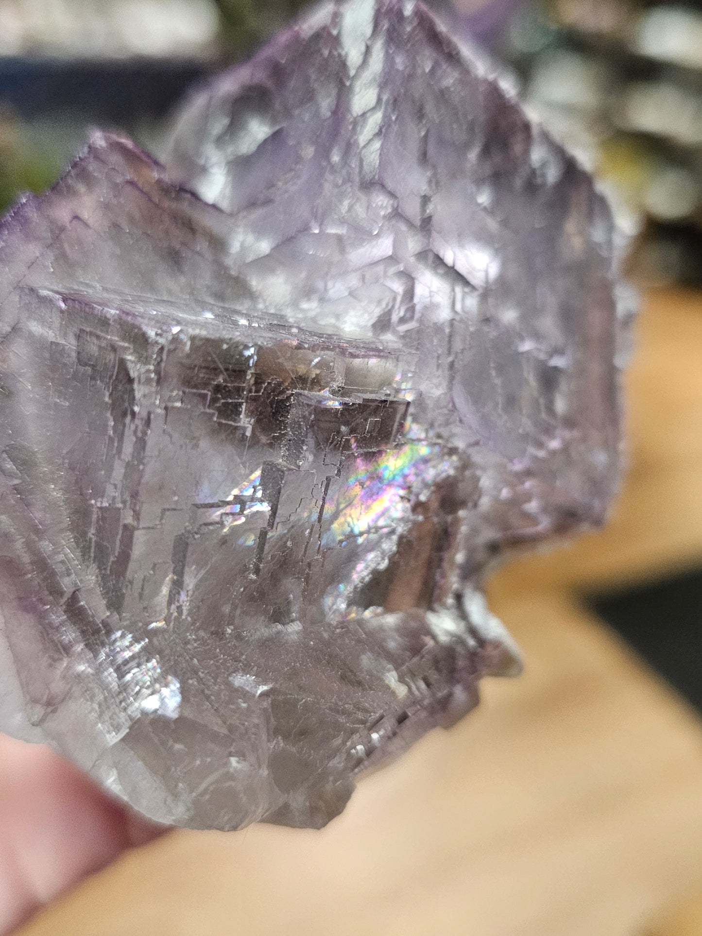 Purple Cubic Fluorite
