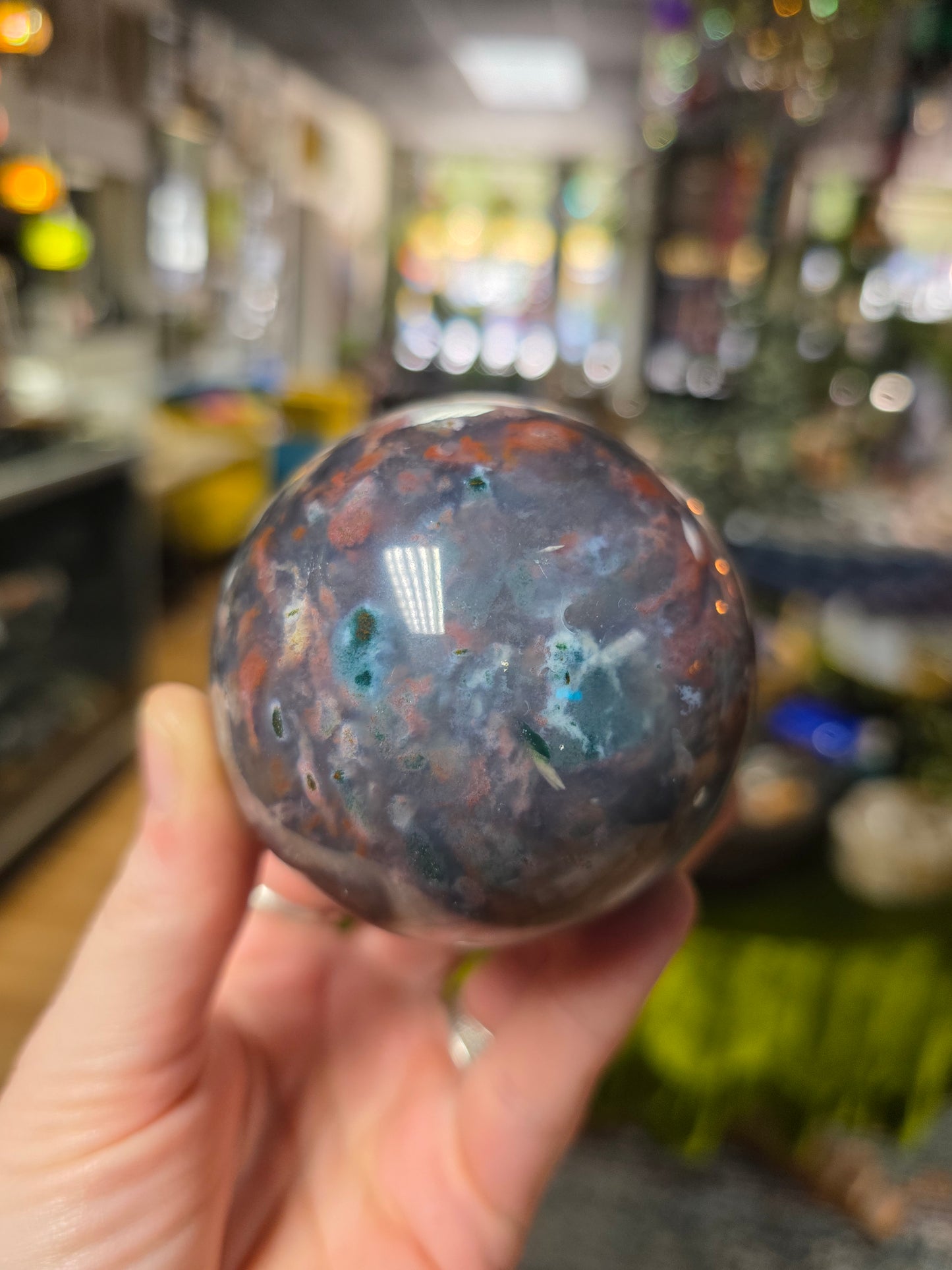 Cosmic Jasper Sphere