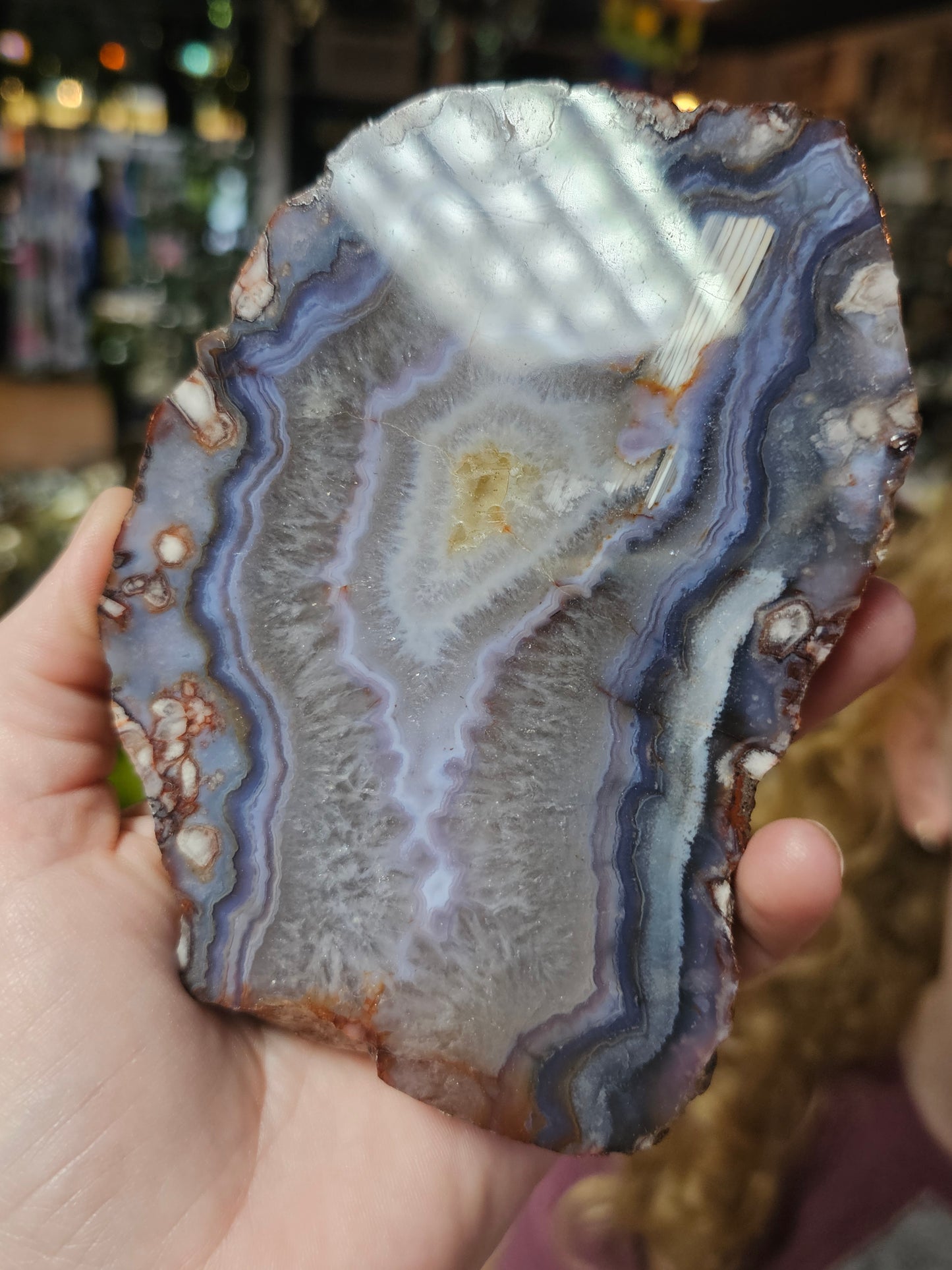 Flower Agate Slab