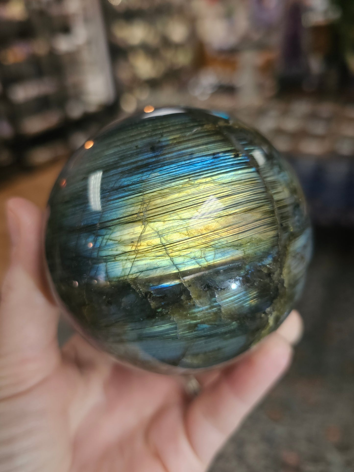 Labradorite Sphere