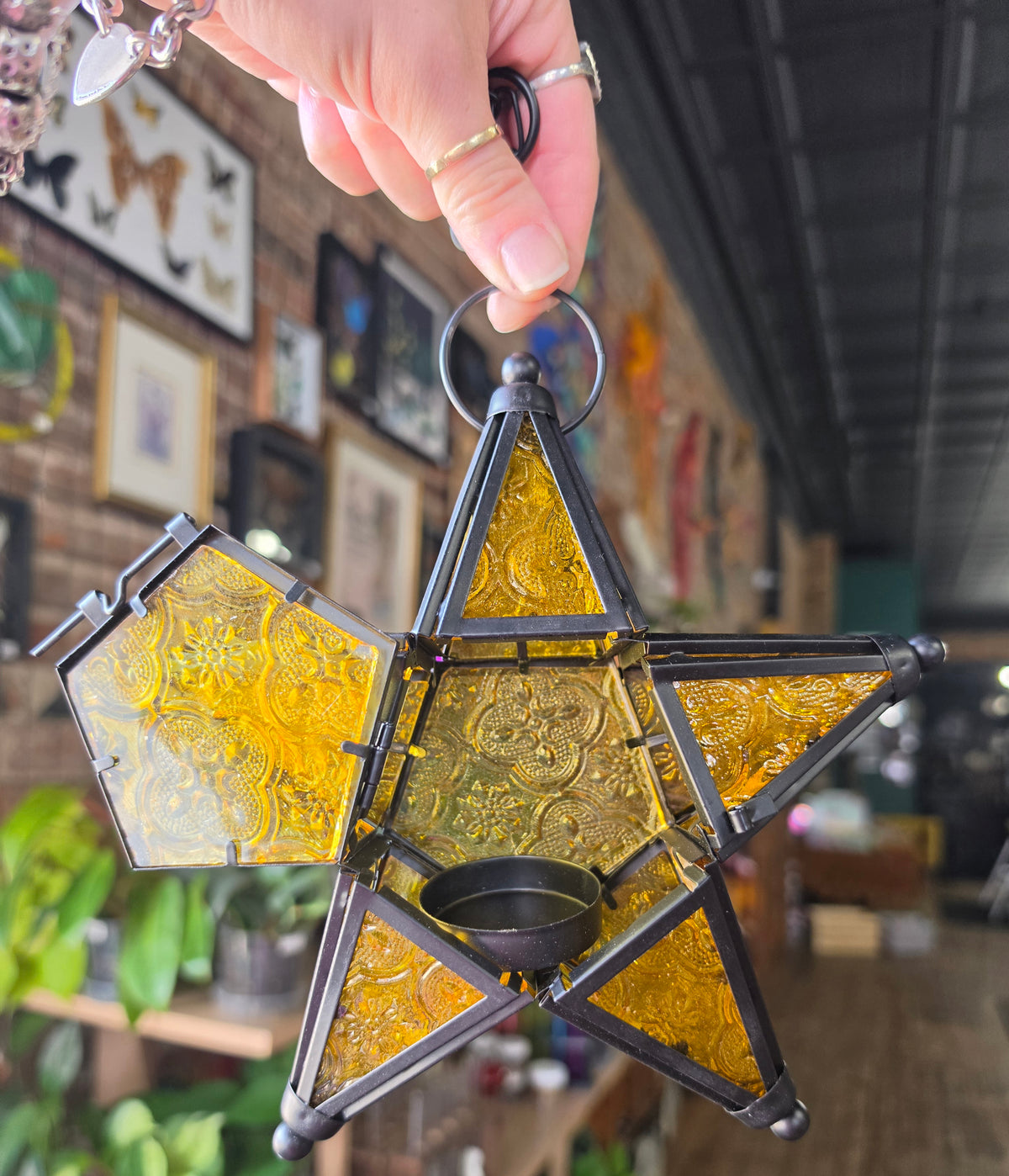 Yellow Star Lantern