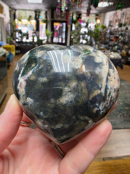 Cosmic Jasper Heart