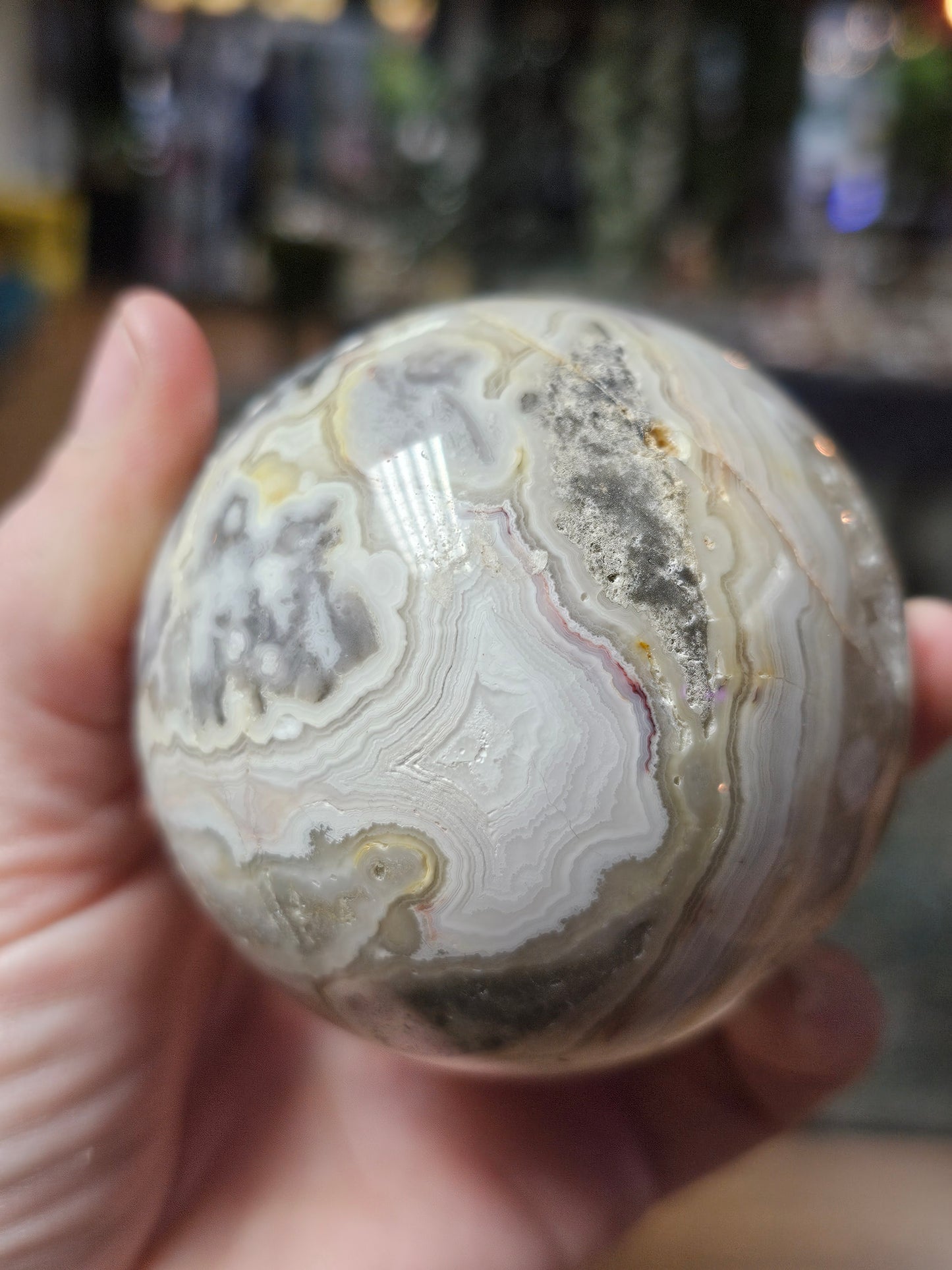 Lace Agate Sphere