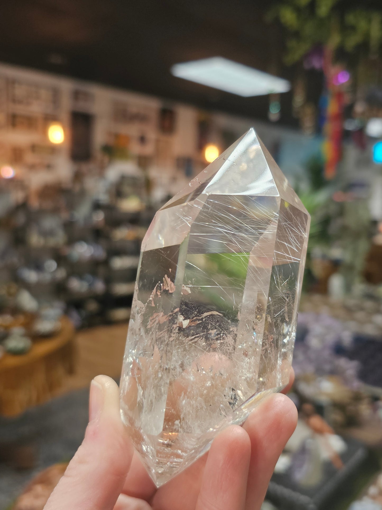 Polished Rutilated Quartz DT