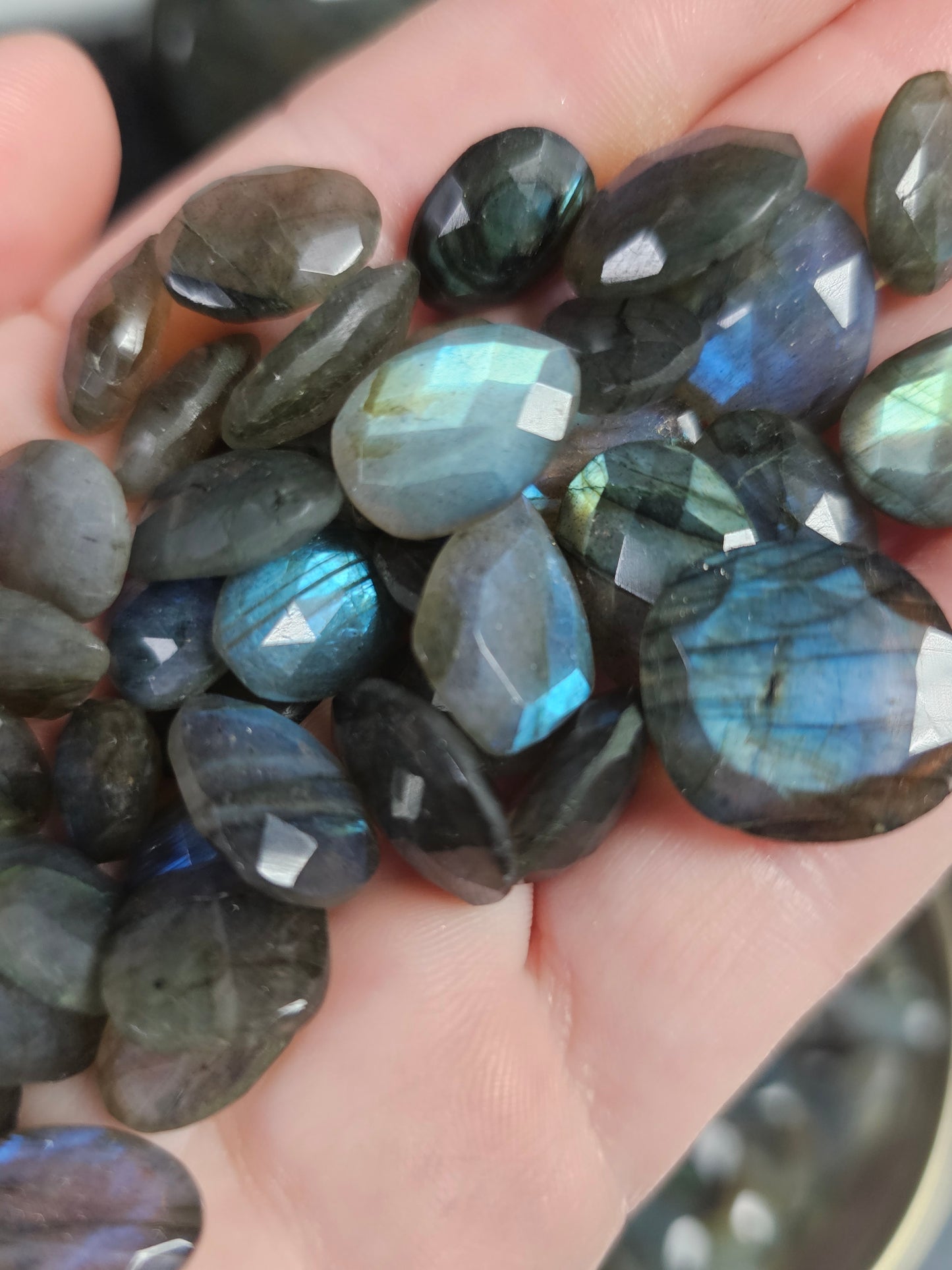 Labradorite Facets