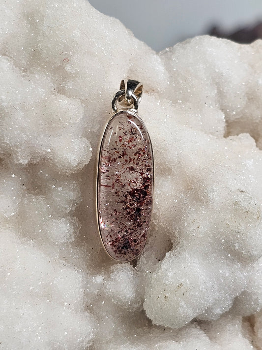 Natural Orire Lucky Quartz Pendant
