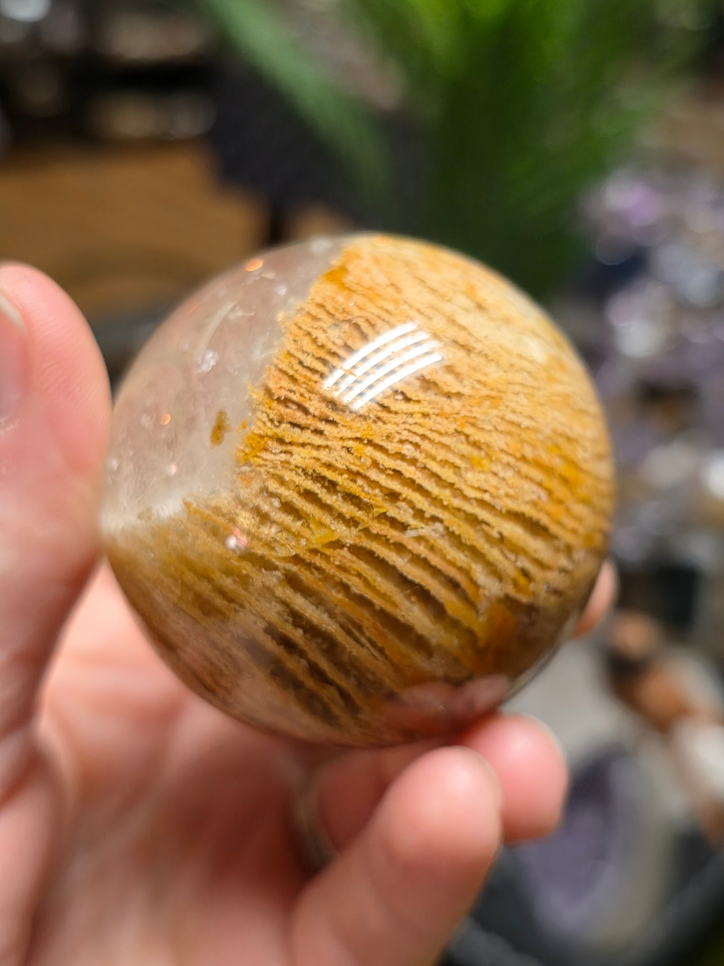 Thousand Layer Quartz Sphere