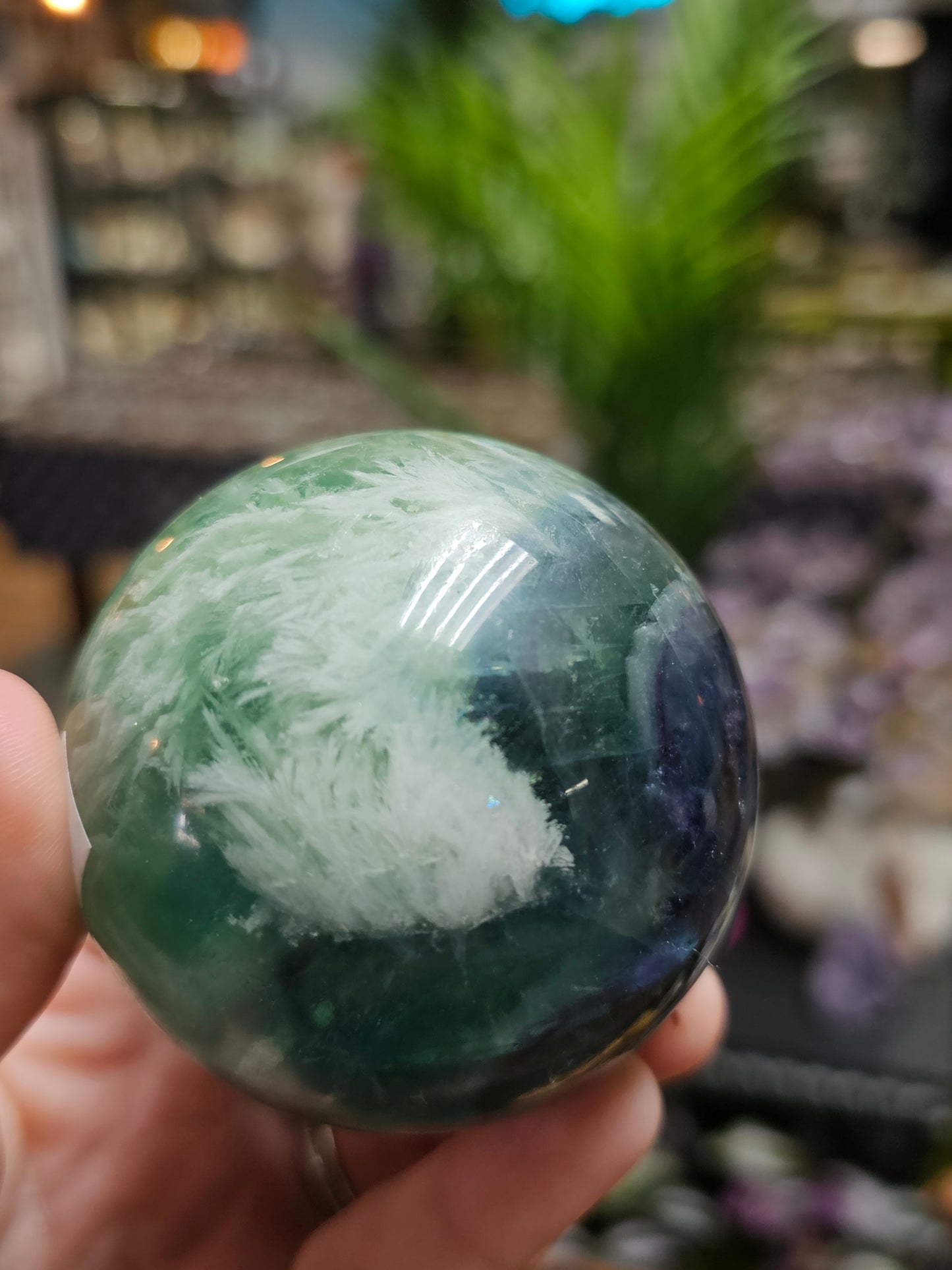 Fluorite Sphere