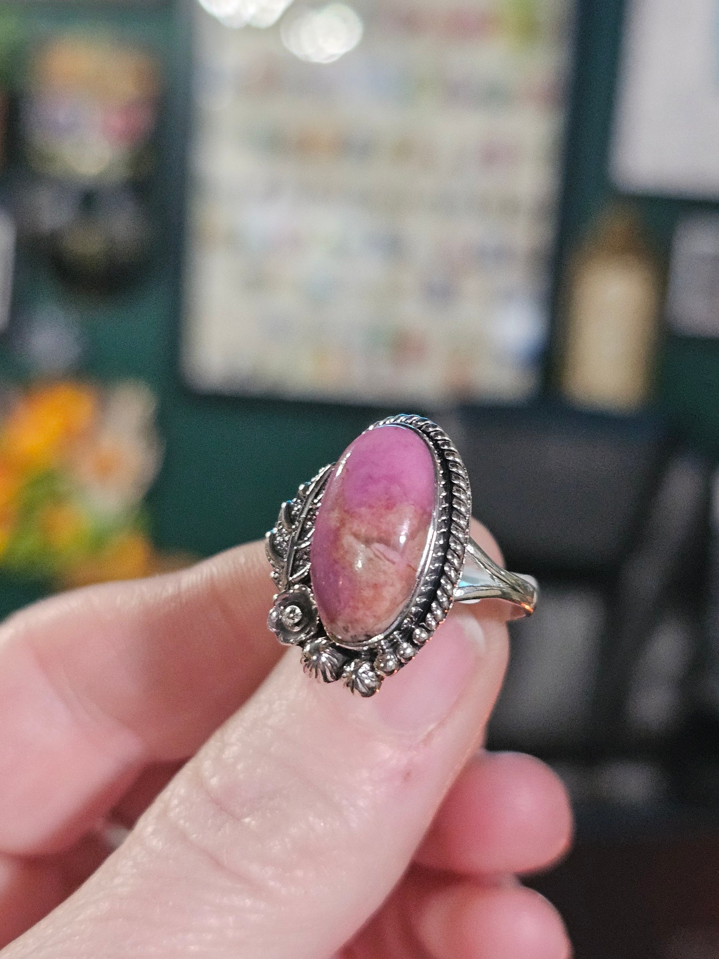 Size 9 Cobalto Calcite Ring