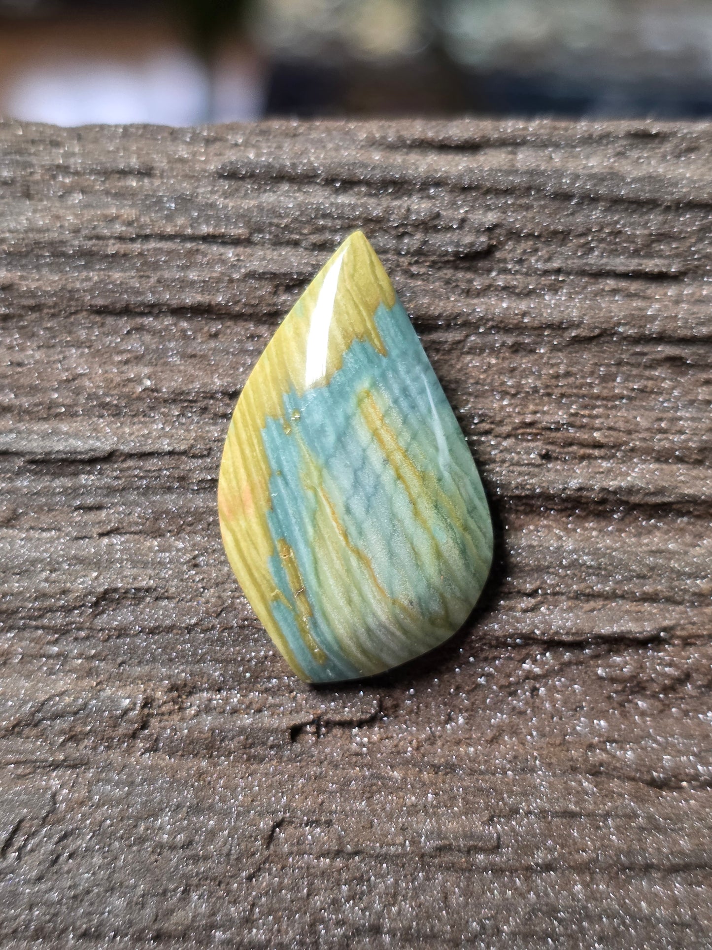 Freedom Jasper/ Larsonite Cabochon