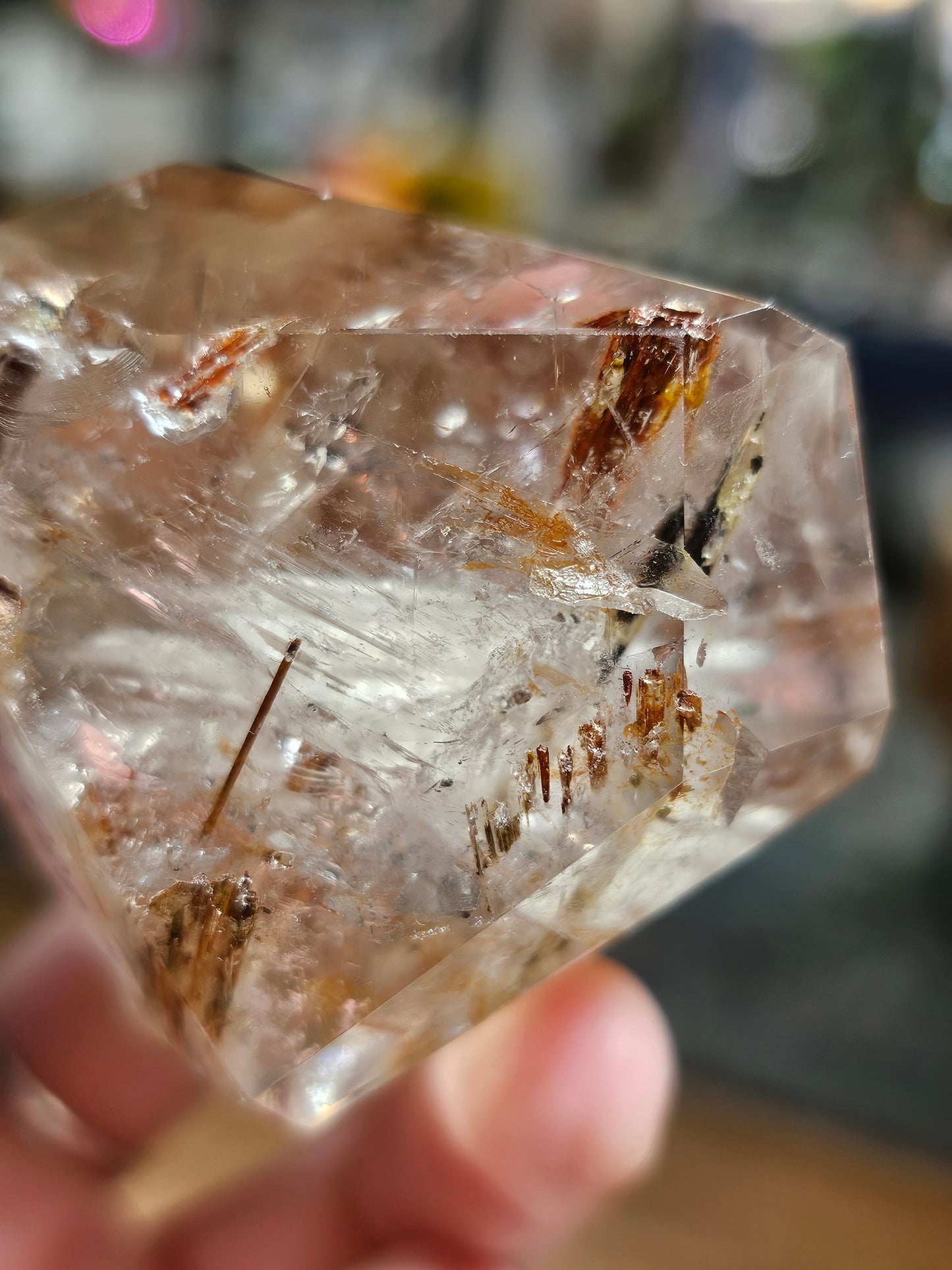 Amphibole in Quartz