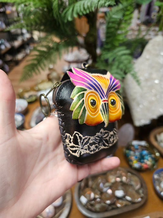 Owl coin purse