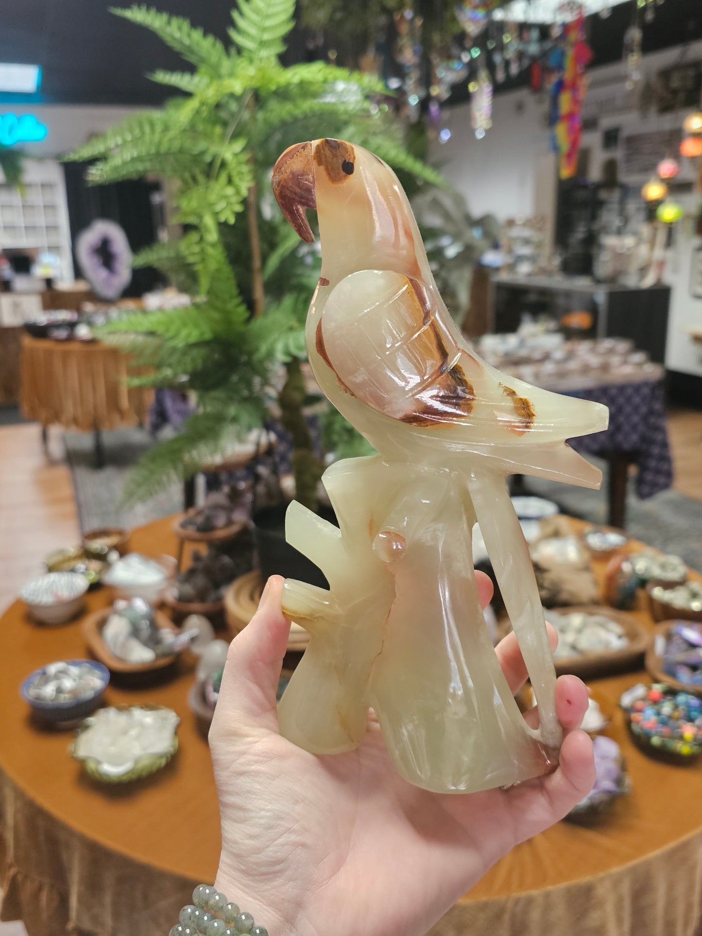 Afghan Jade Bird Carving
