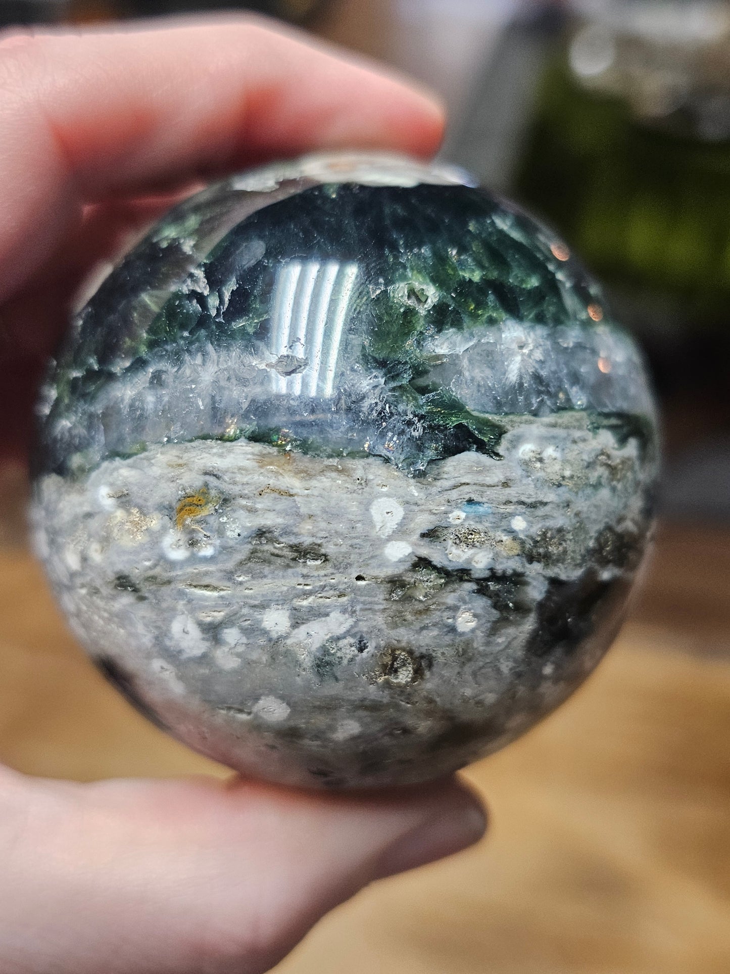 Ocean Jasper Sphere